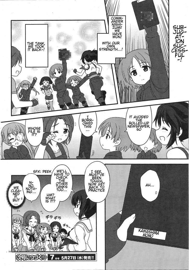 Girls & Panzer - Motto Love Love Sakusen desu! Chapter 25 page 17 - Chapter 25 : It's- Retaking the M3!