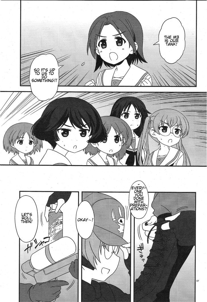 Girls & Panzer - Motto Love Love Sakusen desu! Chapter 25 page 7 - Chapter 25 : It's- Retaking the M3!