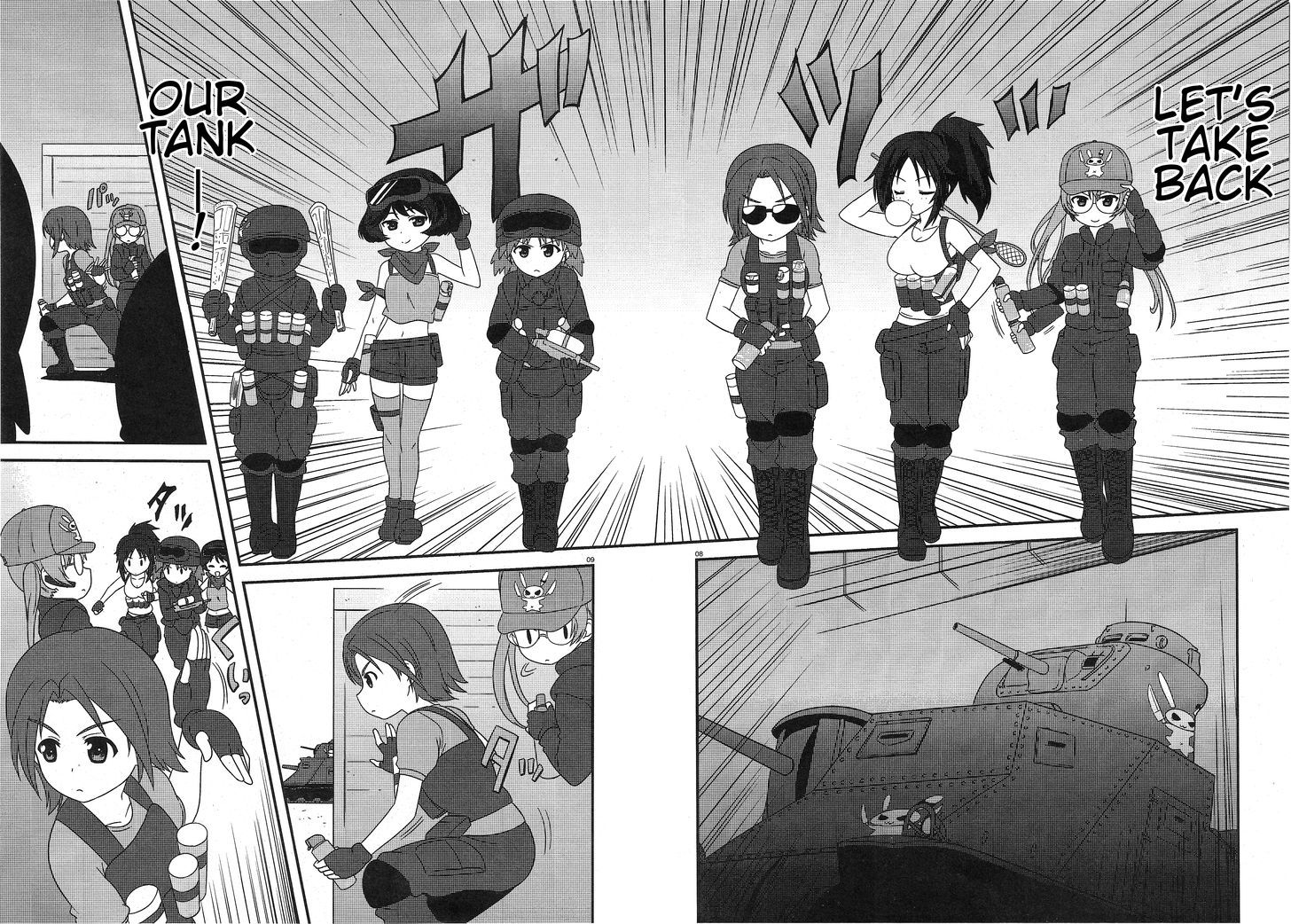 Girls & Panzer - Motto Love Love Sakusen desu! Chapter 25 page 8 - Chapter 25 : It's- Retaking the M3!