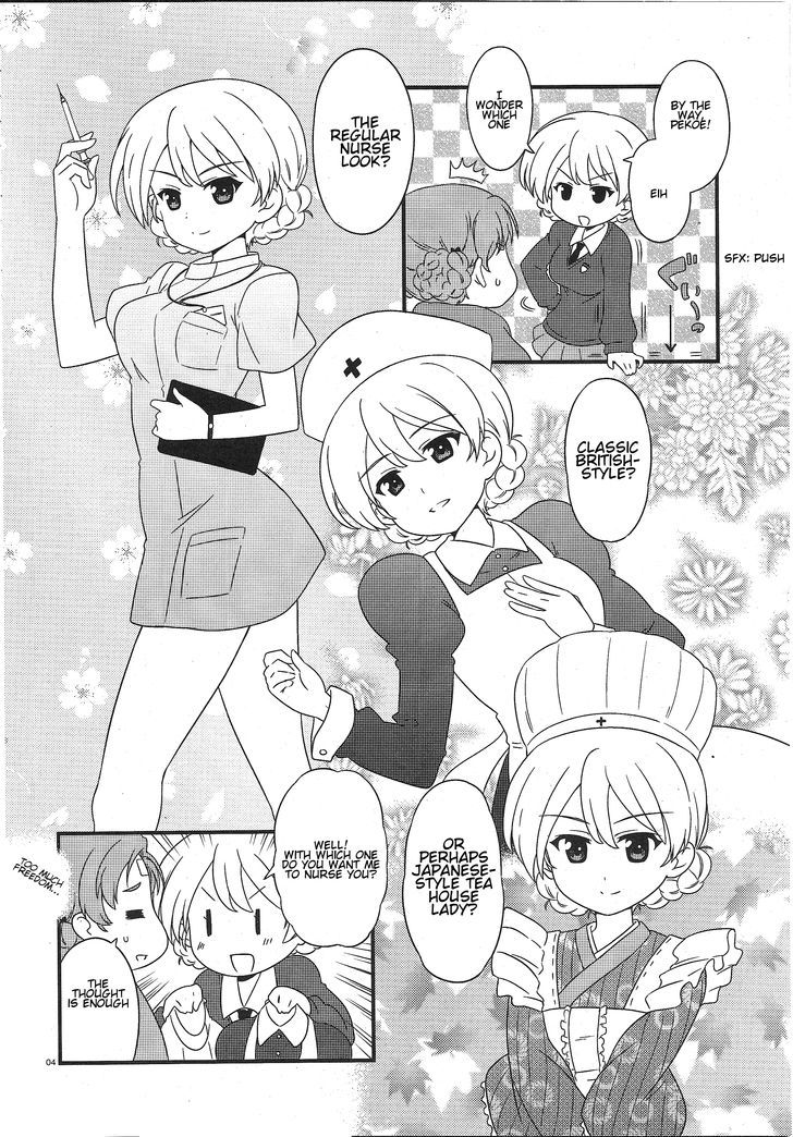 Girls & Panzer - Motto Love Love Sakusen desu! Chapter 26 page 4 - Chapter 26 : A Visit from Darjeeling-sama!