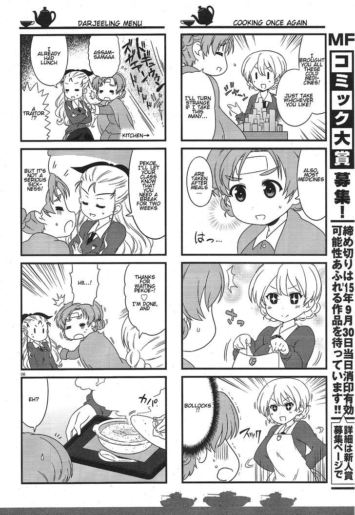 Girls & Panzer - Motto Love Love Sakusen desu! Chapter 26 page 6 - Chapter 26 : A Visit from Darjeeling-sama!