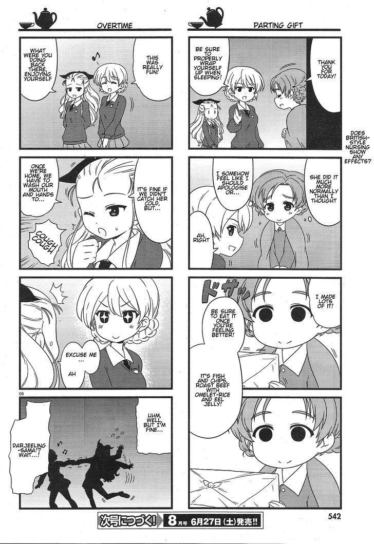 Girls & Panzer - Motto Love Love Sakusen desu! Chapter 26 page 8 - Chapter 26 : A Visit from Darjeeling-sama!