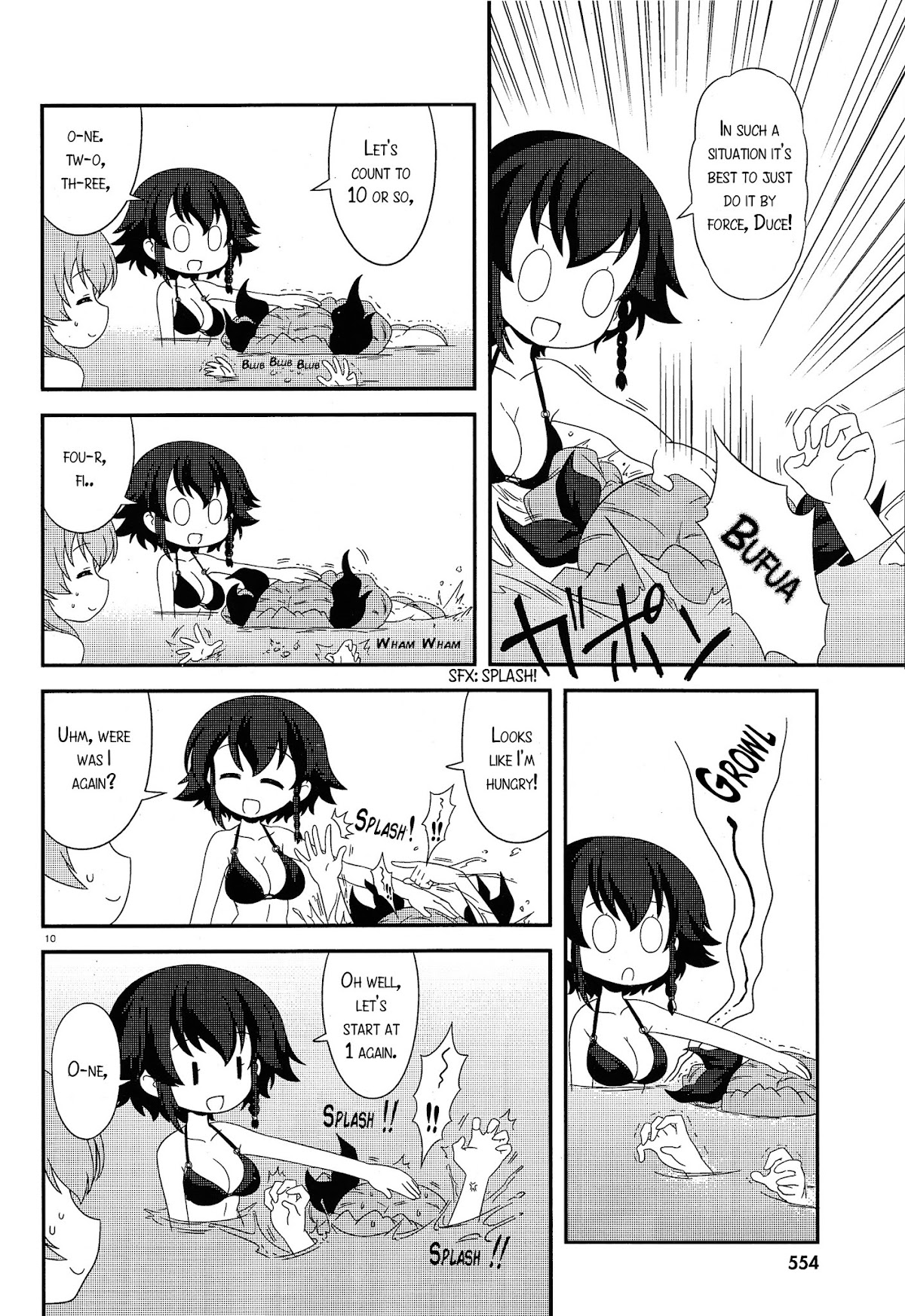 Girls & Panzer - Motto Love Love Sakusen desu! Chapter 27.2 page 9 - Chapter 27 v2 : It's- Anchovy, Swim!