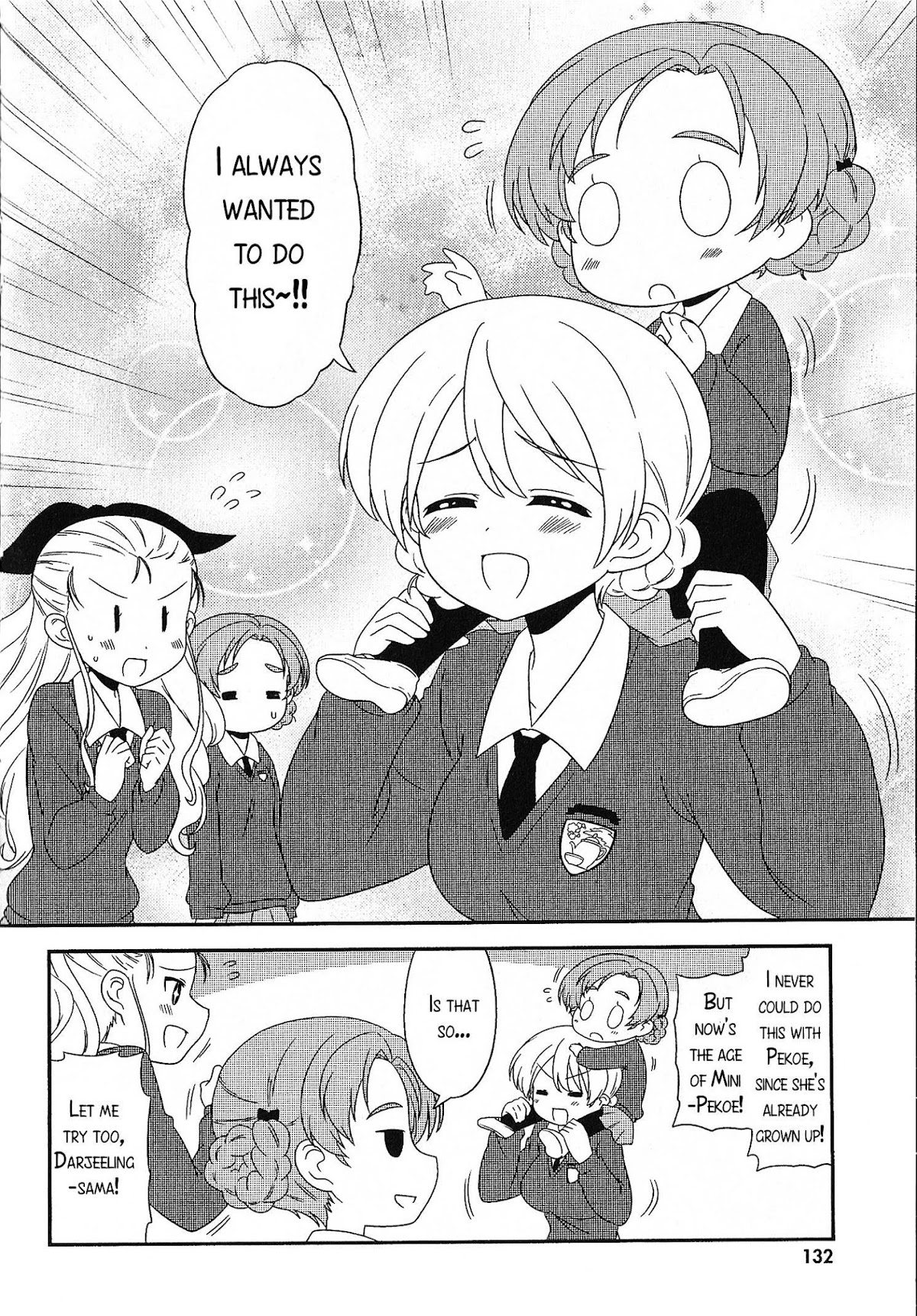 Girls & Panzer - Motto Love Love Sakusen desu! Chapter 27.3 page 6 - Chapter 27.3 : Omake 11: Mini Pekoe!