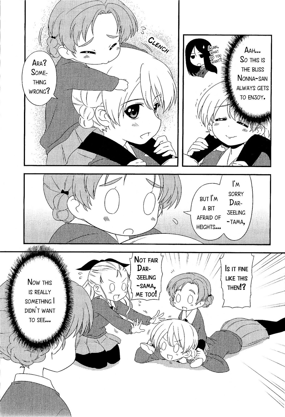 Girls & Panzer - Motto Love Love Sakusen desu! Chapter 27.3 page 7 - Chapter 27.3 : Omake 11: Mini Pekoe!