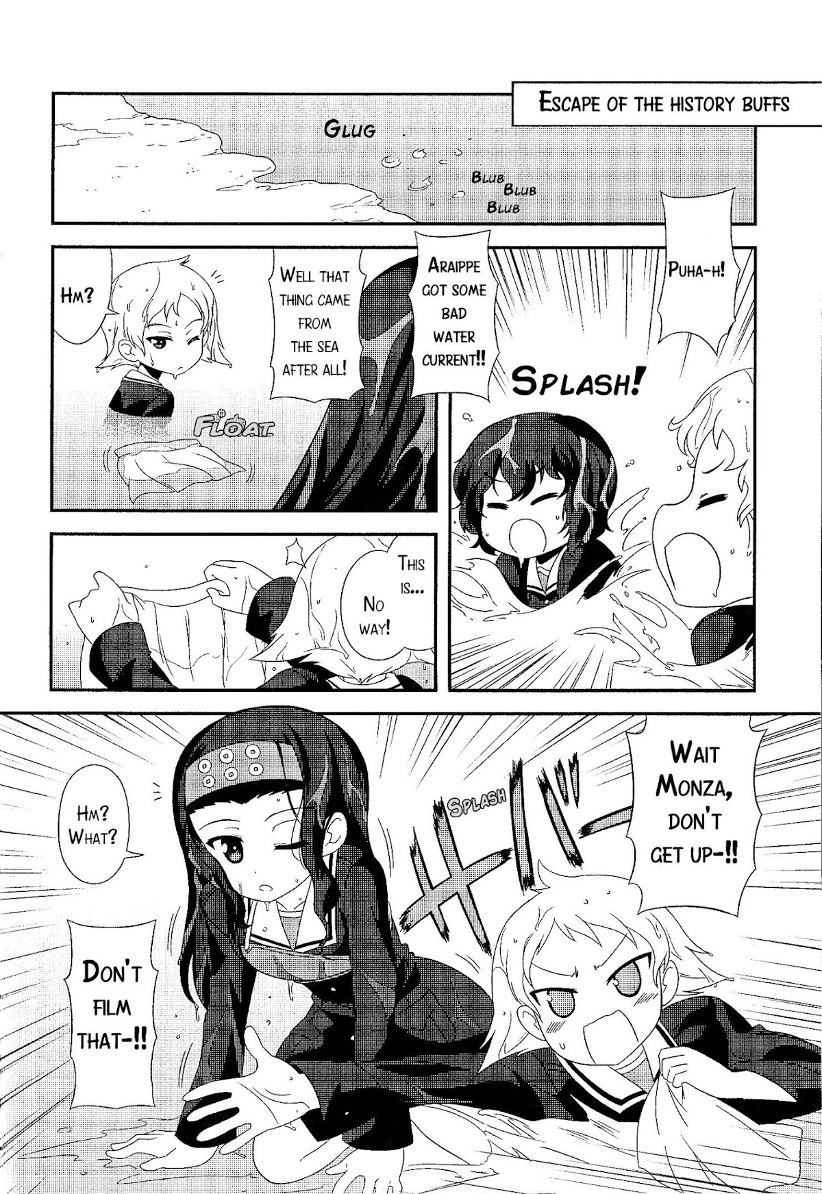 Girls & Panzer - Motto Love Love Sakusen desu! Chapter 27.4 page 6 - Chapter 27.4 : Omake 12: It's the Movie Special: NG Outtakes Collection!