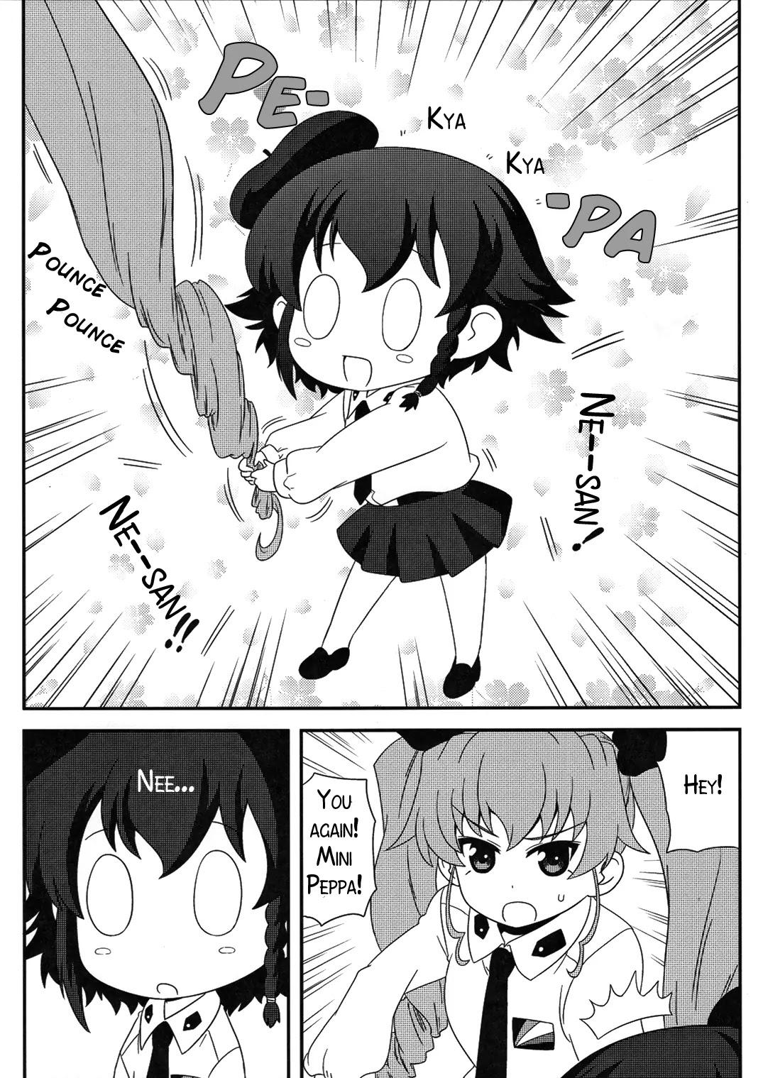 Girls & Panzer - Motto Love Love Sakusen desu! Chapter 27.5 page 4 - Chapter 27.5: Volume 4 Extra: Mini Peppa!