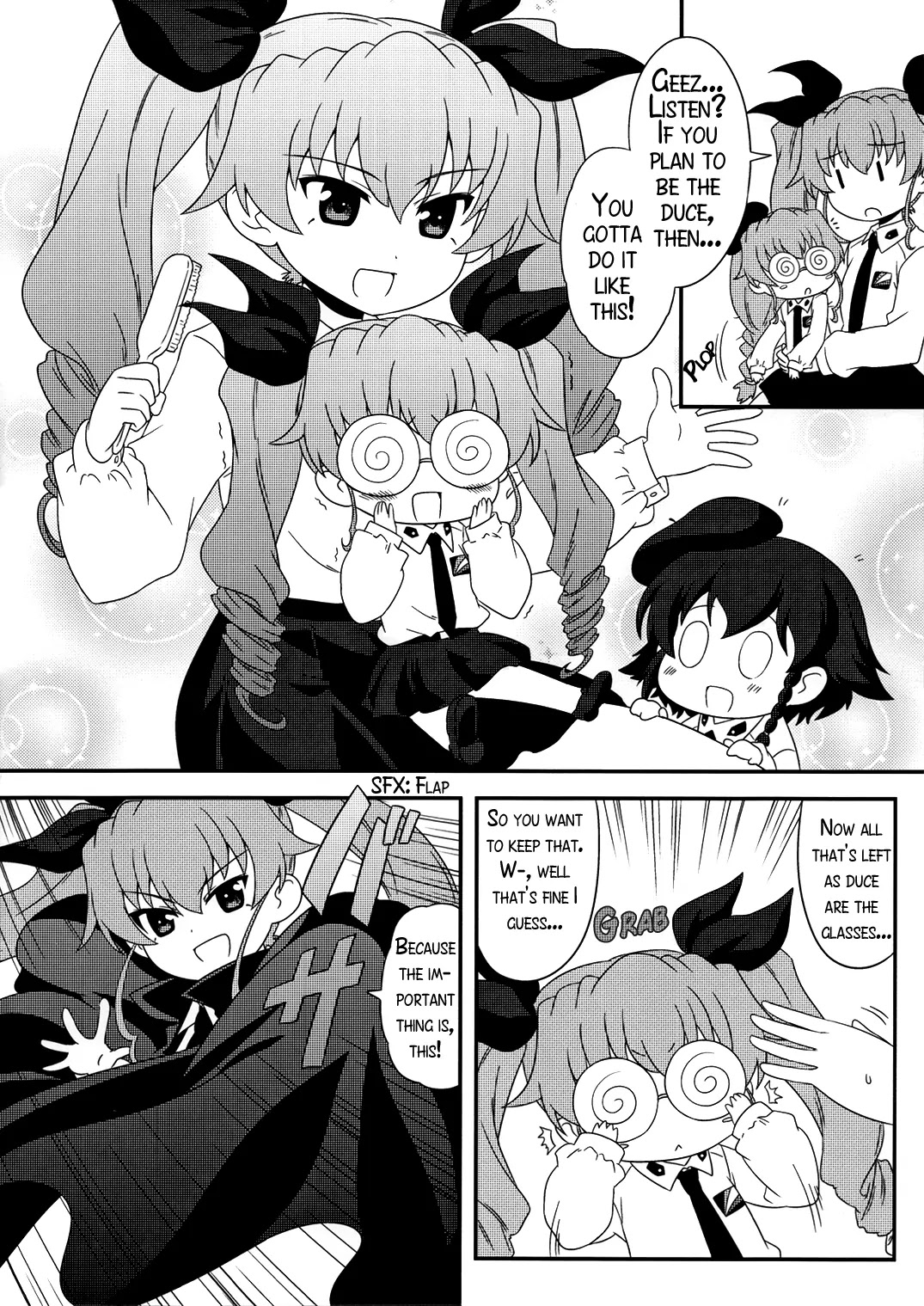Girls & Panzer - Motto Love Love Sakusen desu! Chapter 27.5 page 7 - Chapter 27.5: Volume 4 Extra: Mini Peppa!