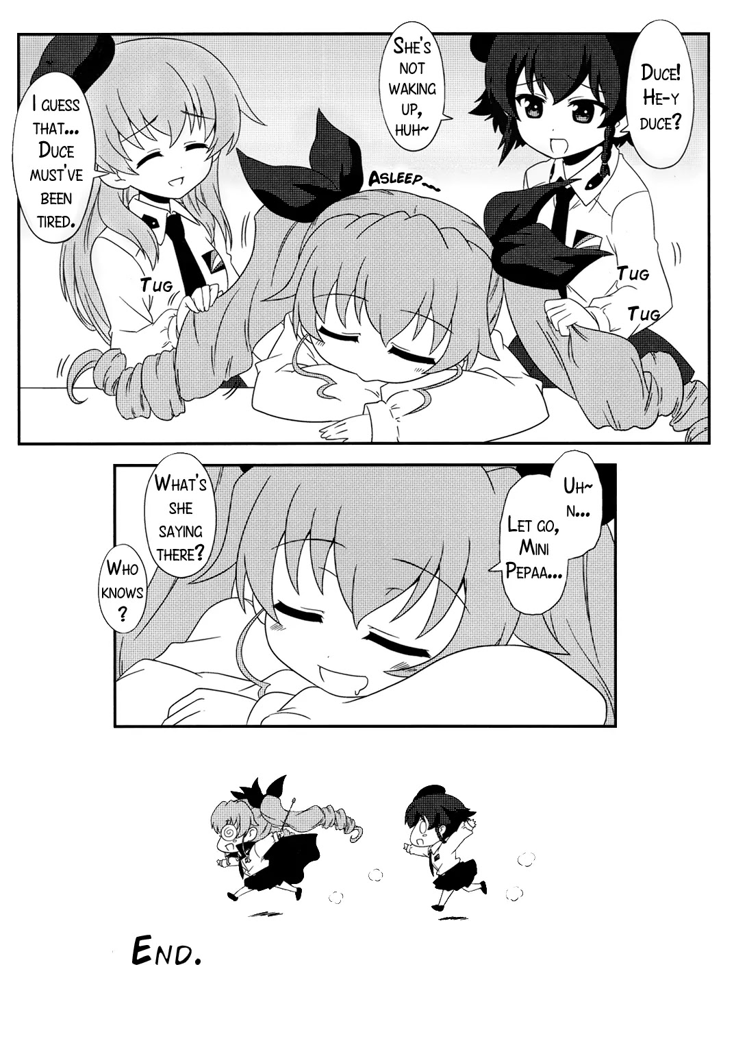 Girls & Panzer - Motto Love Love Sakusen desu! Chapter 27.5 page 9 - Chapter 27.5: Volume 4 Extra: Mini Peppa!