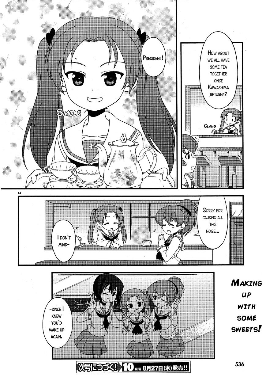 Girls & Panzer - Motto Love Love Sakusen desu! Chapter 28 page 14 - Chapter 28 : It's the Yuzu-Momo Battleâ€¦?