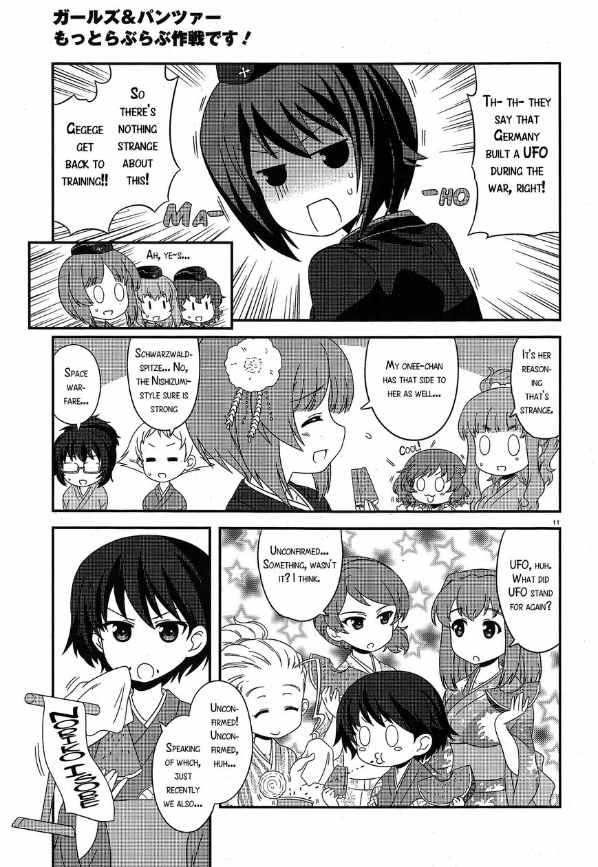 Girls & Panzer - Motto Love Love Sakusen desu! Chapter 29 page 11 - Chapter 29 : A Cool Midsummer Evening! It's the Ghost Story Meeting!