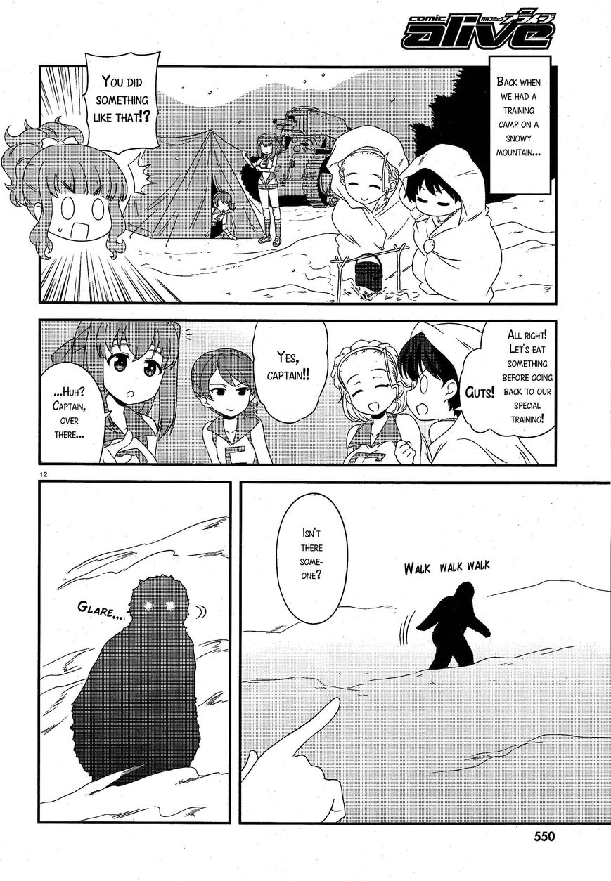 Girls & Panzer - Motto Love Love Sakusen desu! Chapter 29 page 12 - Chapter 29 : A Cool Midsummer Evening! It's the Ghost Story Meeting!