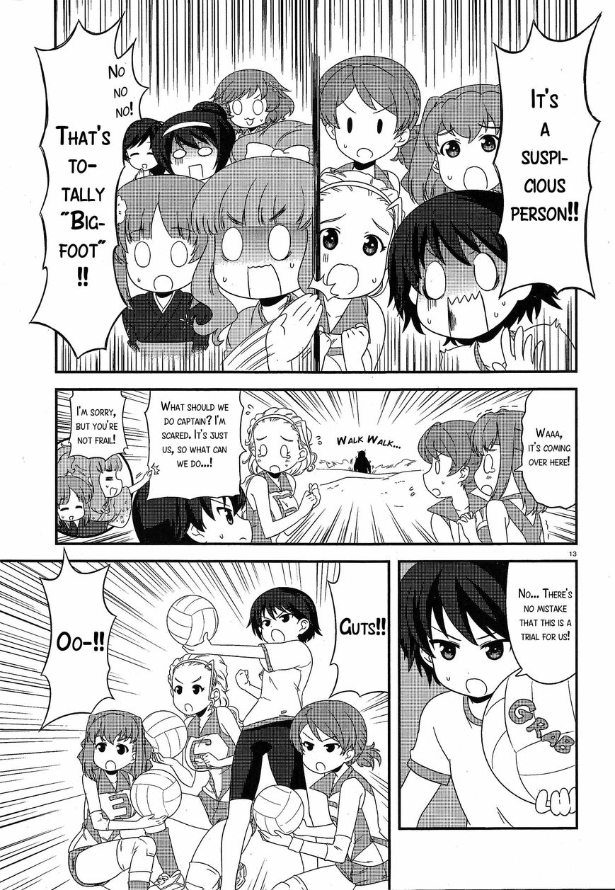 Girls & Panzer - Motto Love Love Sakusen desu! Chapter 29 page 13 - Chapter 29 : A Cool Midsummer Evening! It's the Ghost Story Meeting!