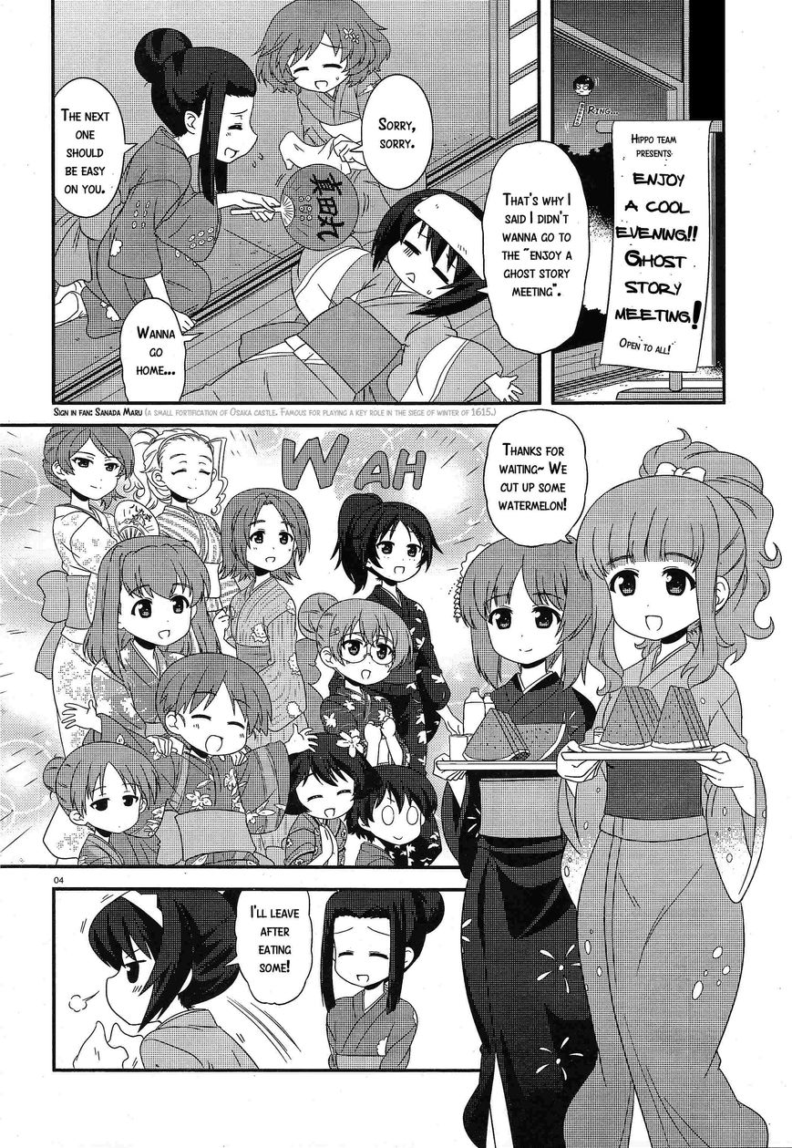 Girls & Panzer - Motto Love Love Sakusen desu! Chapter 29 page 4 - Chapter 29 : A Cool Midsummer Evening! It's the Ghost Story Meeting!