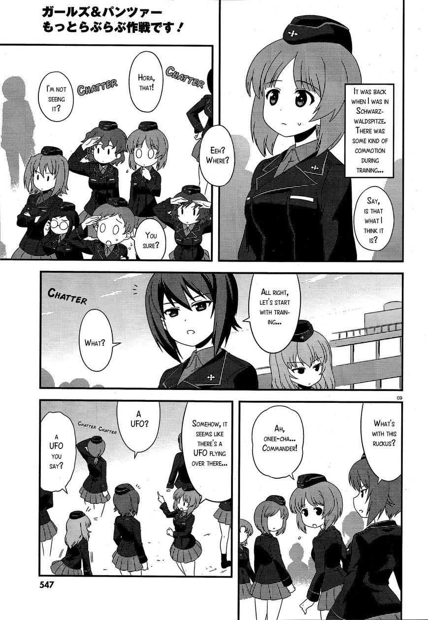 Girls & Panzer - Motto Love Love Sakusen desu! Chapter 29 page 9 - Chapter 29 : A Cool Midsummer Evening! It's the Ghost Story Meeting!