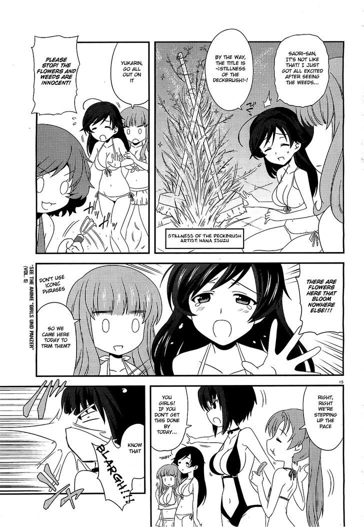 Girls & Panzer - Motto Love Love Sakusen desu! Chapter 3 page 15 - Chapter 3 : Summer in Ooarai!