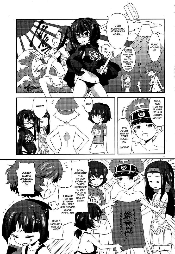 Girls & Panzer - Motto Love Love Sakusen desu! Chapter 3 page 17 - Chapter 3 : Summer in Ooarai!