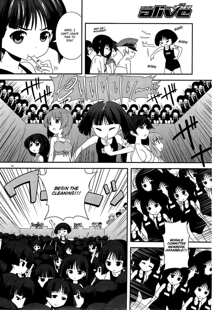 Girls & Panzer - Motto Love Love Sakusen desu! Chapter 3 page 18 - Chapter 3 : Summer in Ooarai!