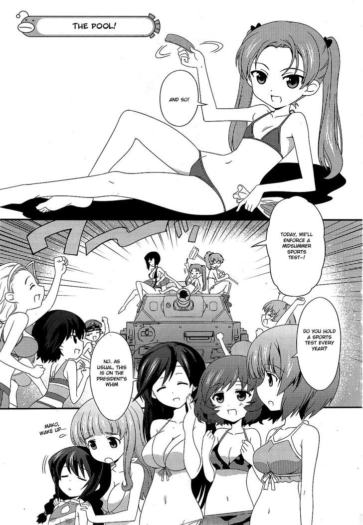 Girls & Panzer - Motto Love Love Sakusen desu! Chapter 3 page 7 - Chapter 3 : Summer in Ooarai!