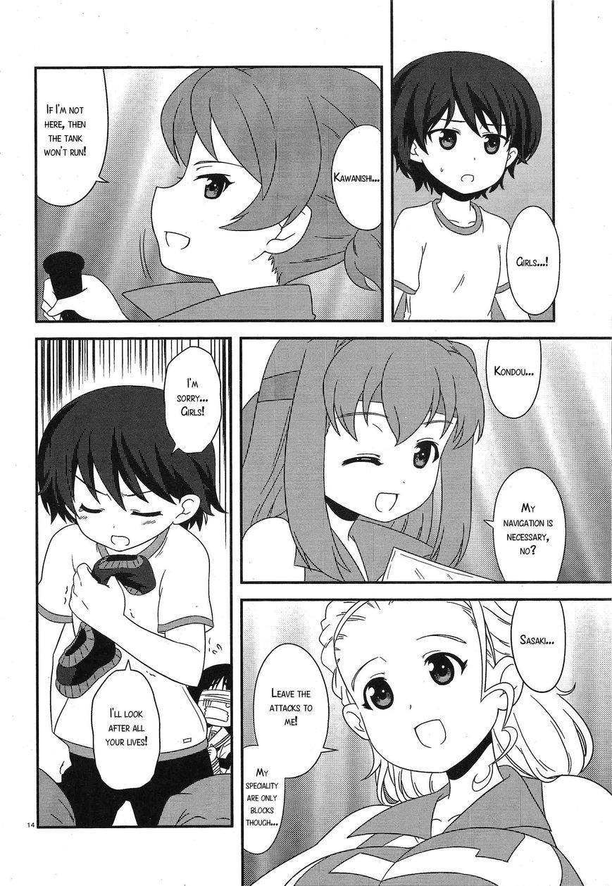 Girls & Panzer - Motto Love Love Sakusen desu! Chapter 30 page 14 - Chapter 30 : Run, Type 89!