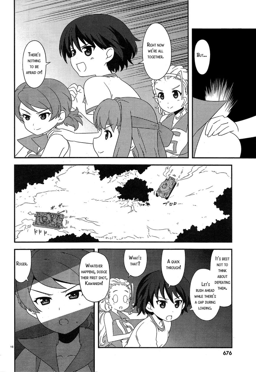 Girls & Panzer - Motto Love Love Sakusen desu! Chapter 30 page 16 - Chapter 30 : Run, Type 89!