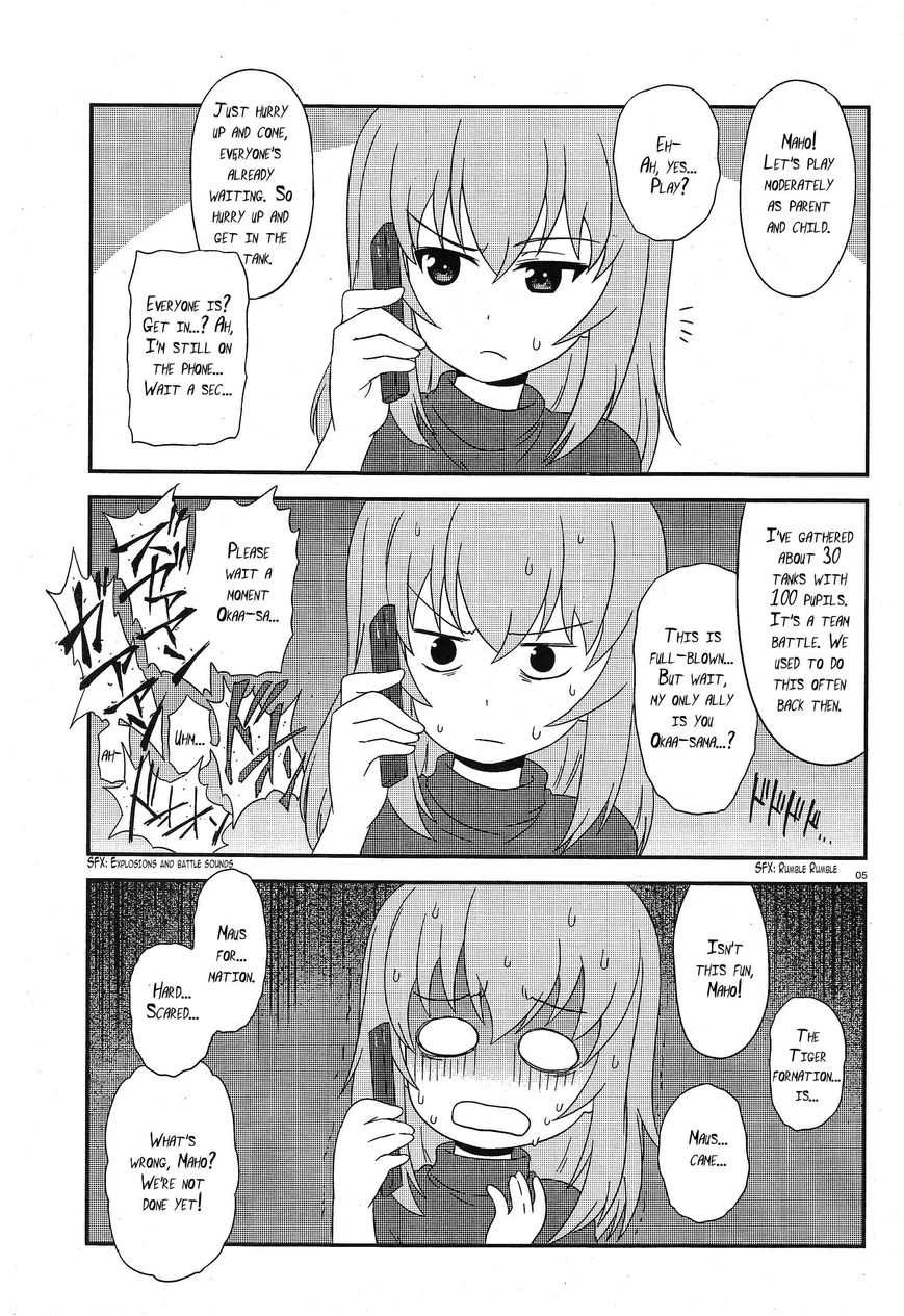 Girls & Panzer - Motto Love Love Sakusen desu! Chapter 32 page 5 - Chapter 32 : Ah, Mother?