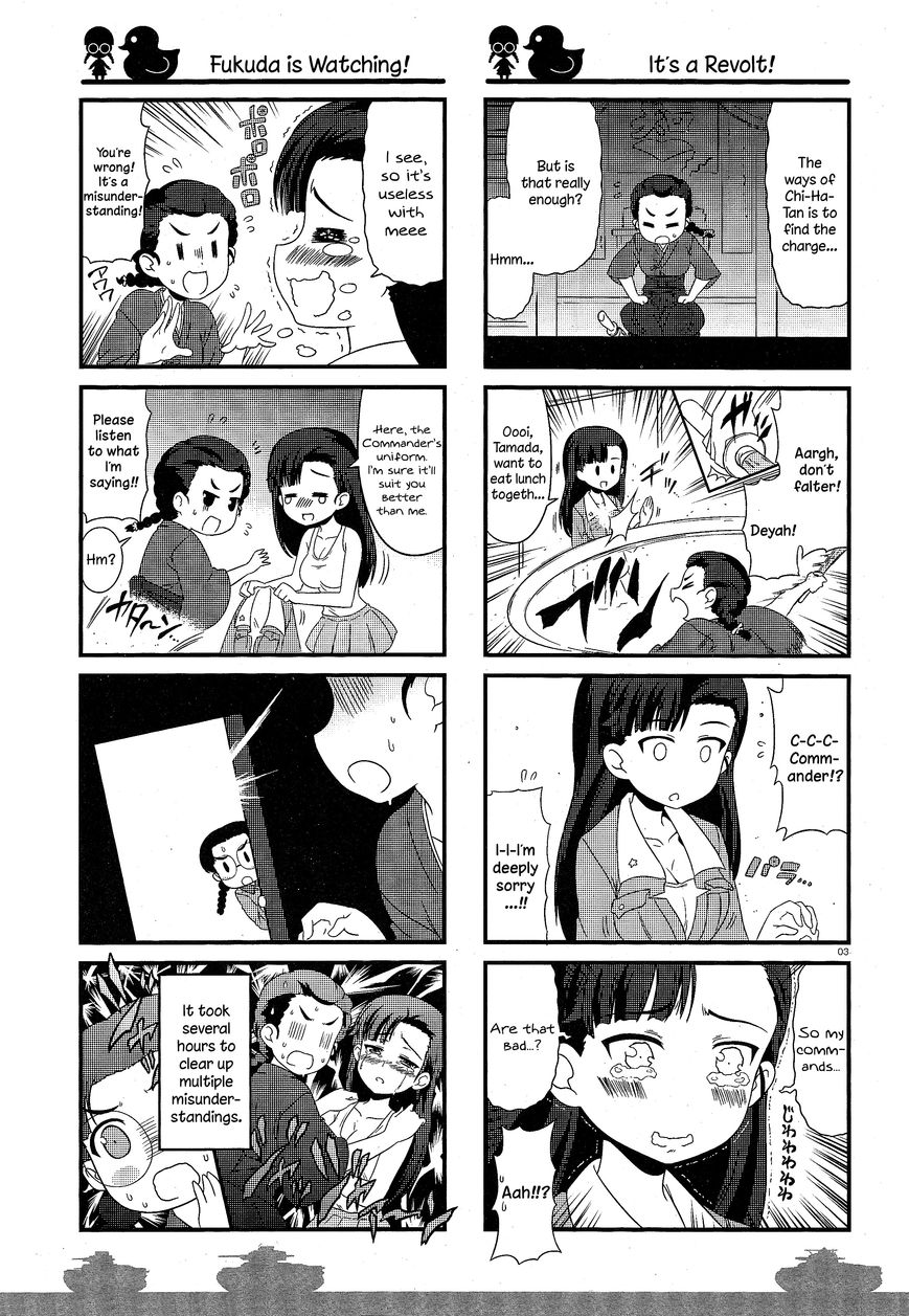 Girls & Panzer - Motto Love Love Sakusen desu! Chapter 34 page 3 - Chapter 34 : We Are The Chi-Ha-Tan Girls' Tank Club!