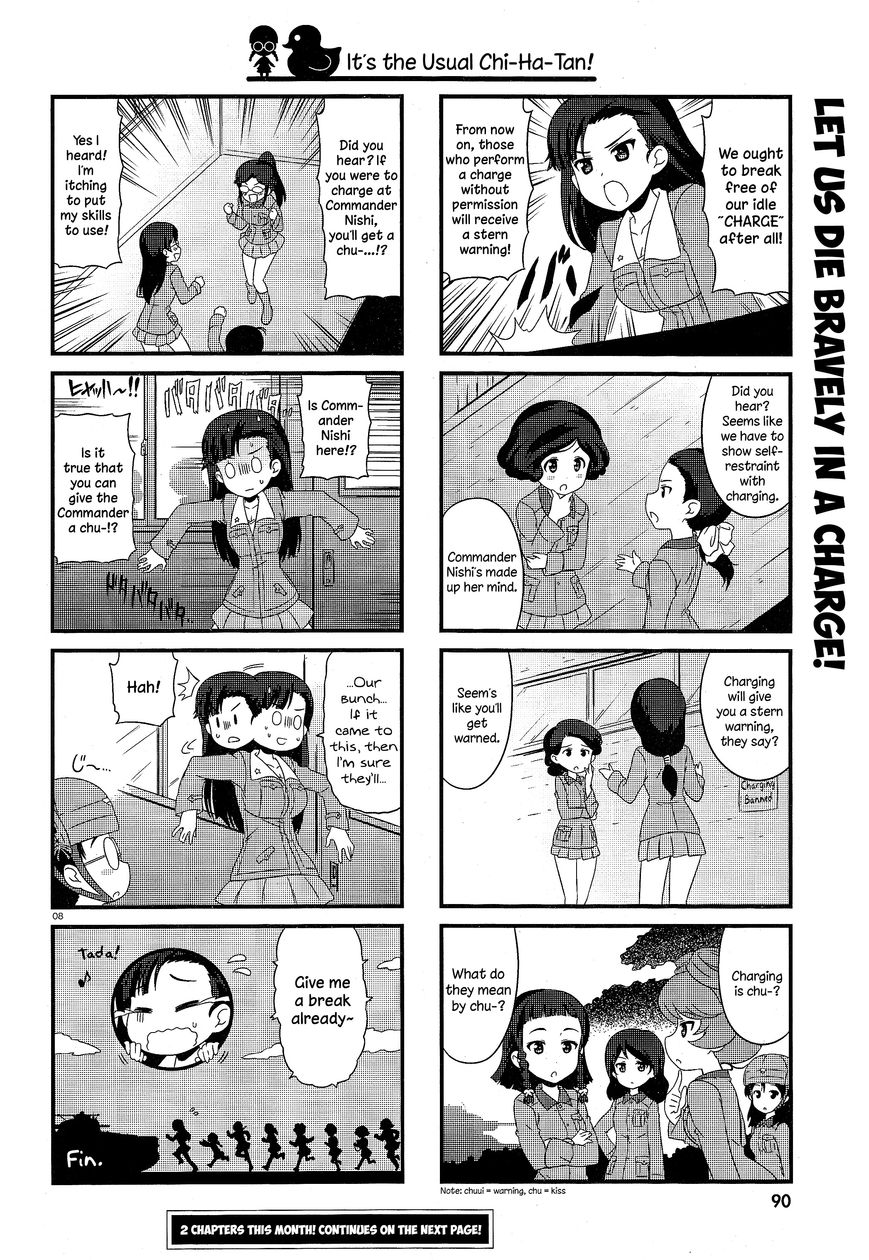Girls & Panzer - Motto Love Love Sakusen desu! Chapter 34 page 8 - Chapter 34 : We Are The Chi-Ha-Tan Girls' Tank Club!