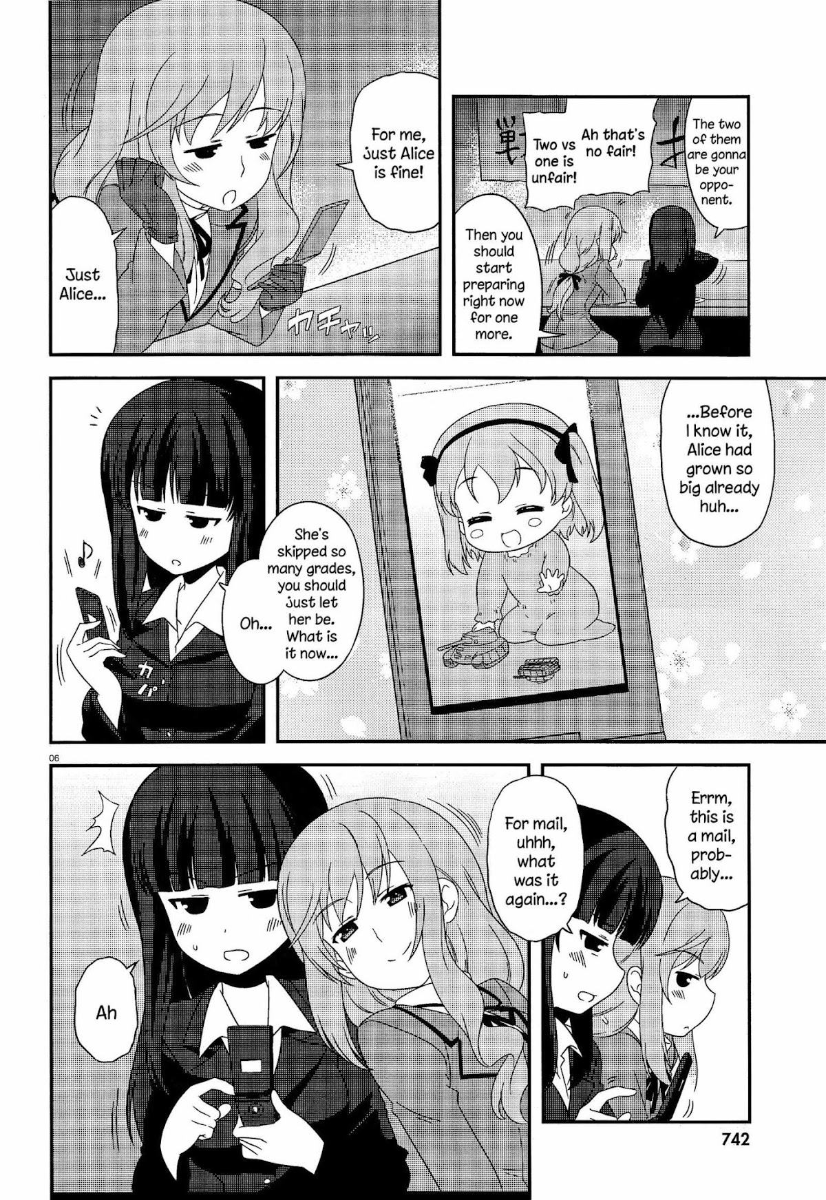 Girls & Panzer - Motto Love Love Sakusen desu! Chapter 36 page 6 - Chapter 36: Ah, the mothers' side? Desu!