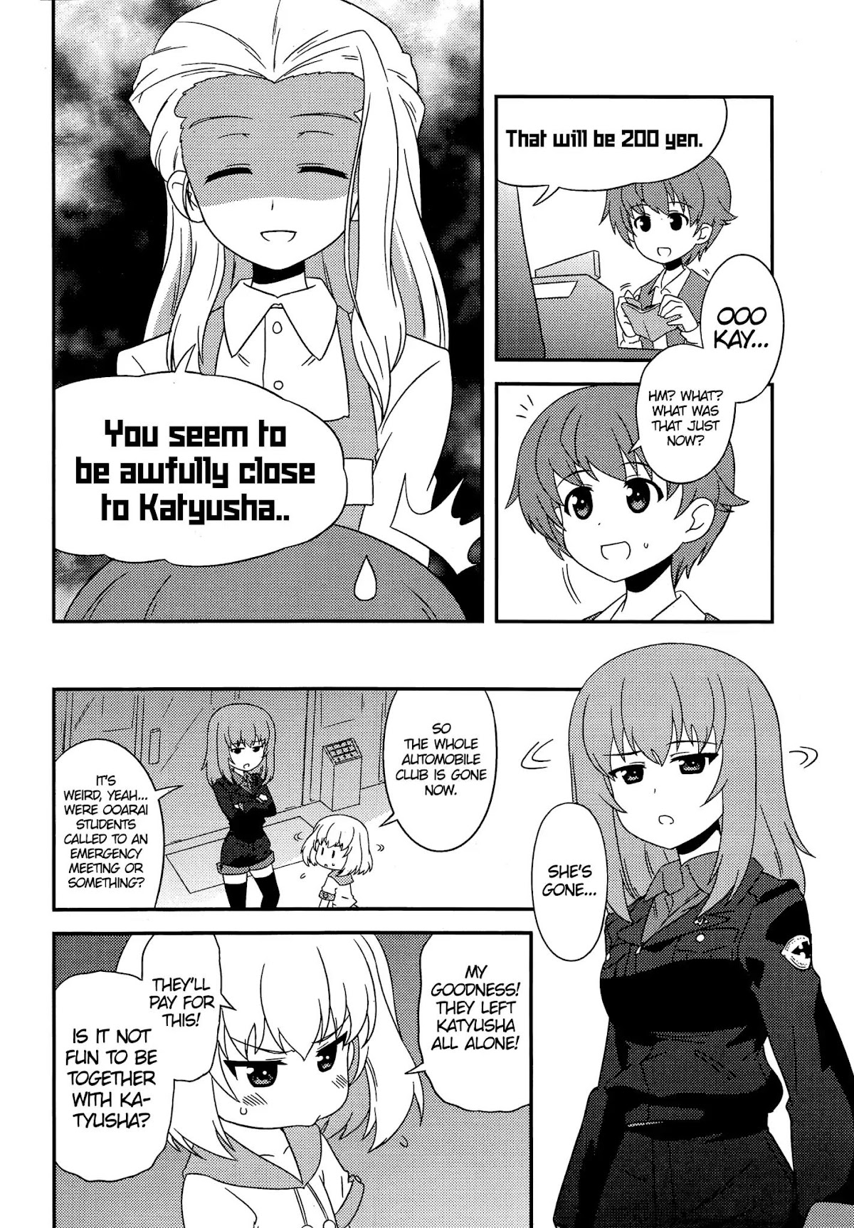 Girls & Panzer - Motto Love Love Sakusen desu! Chapter 37 page 14 - Chapter 37: It's the Katyusha Diary! (Part 2)