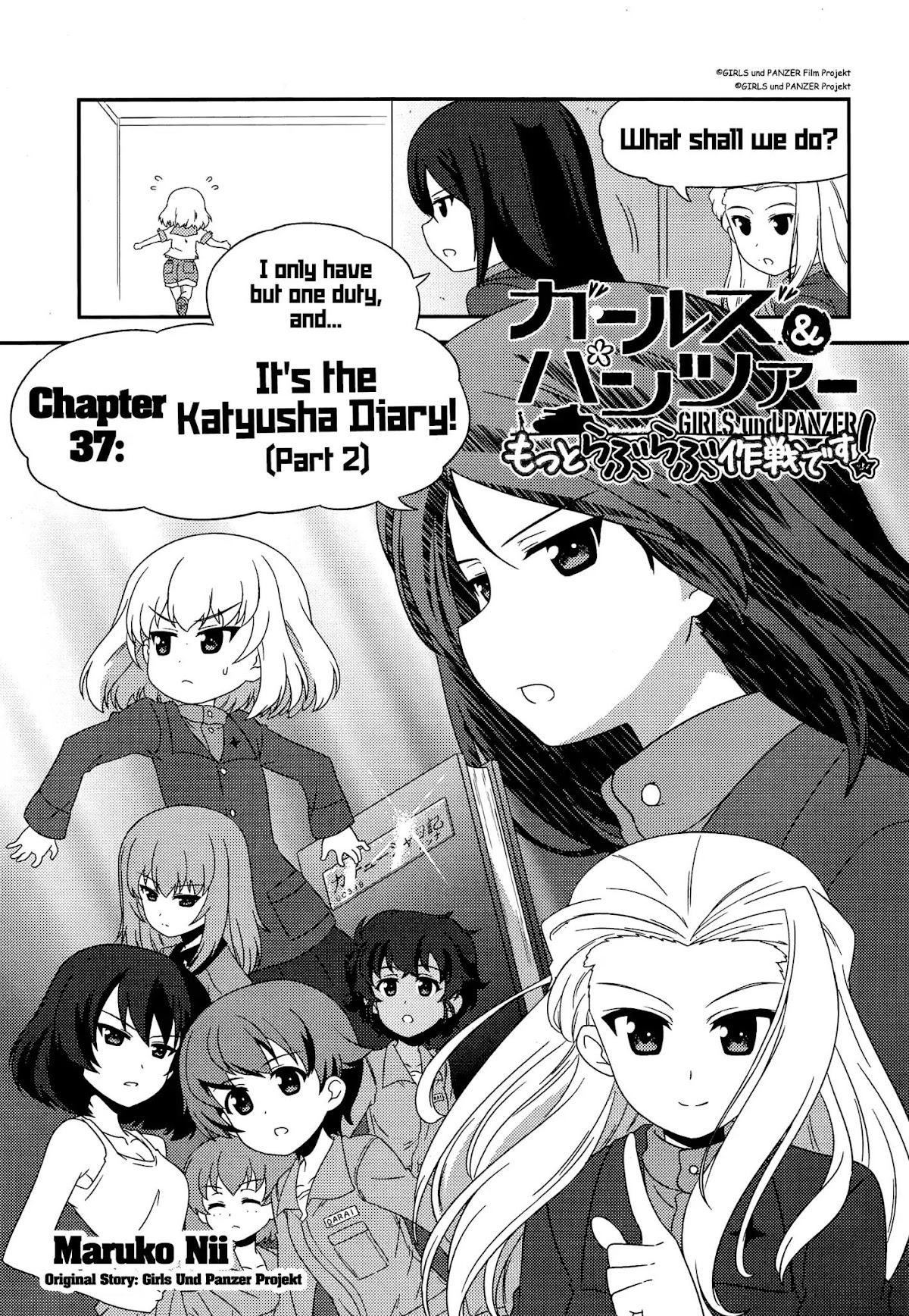 Girls & Panzer - Motto Love Love Sakusen desu! Chapter 37 page 3 - Chapter 37: It's the Katyusha Diary! (Part 2)