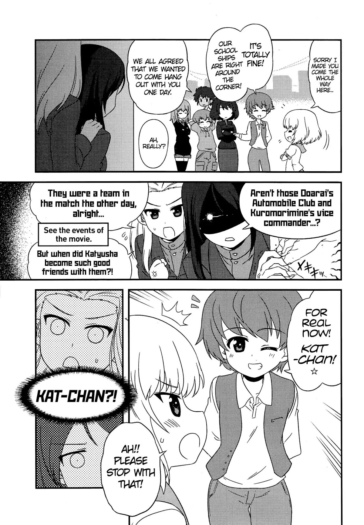 Girls & Panzer - Motto Love Love Sakusen desu! Chapter 37 page 7 - Chapter 37: It's the Katyusha Diary! (Part 2)