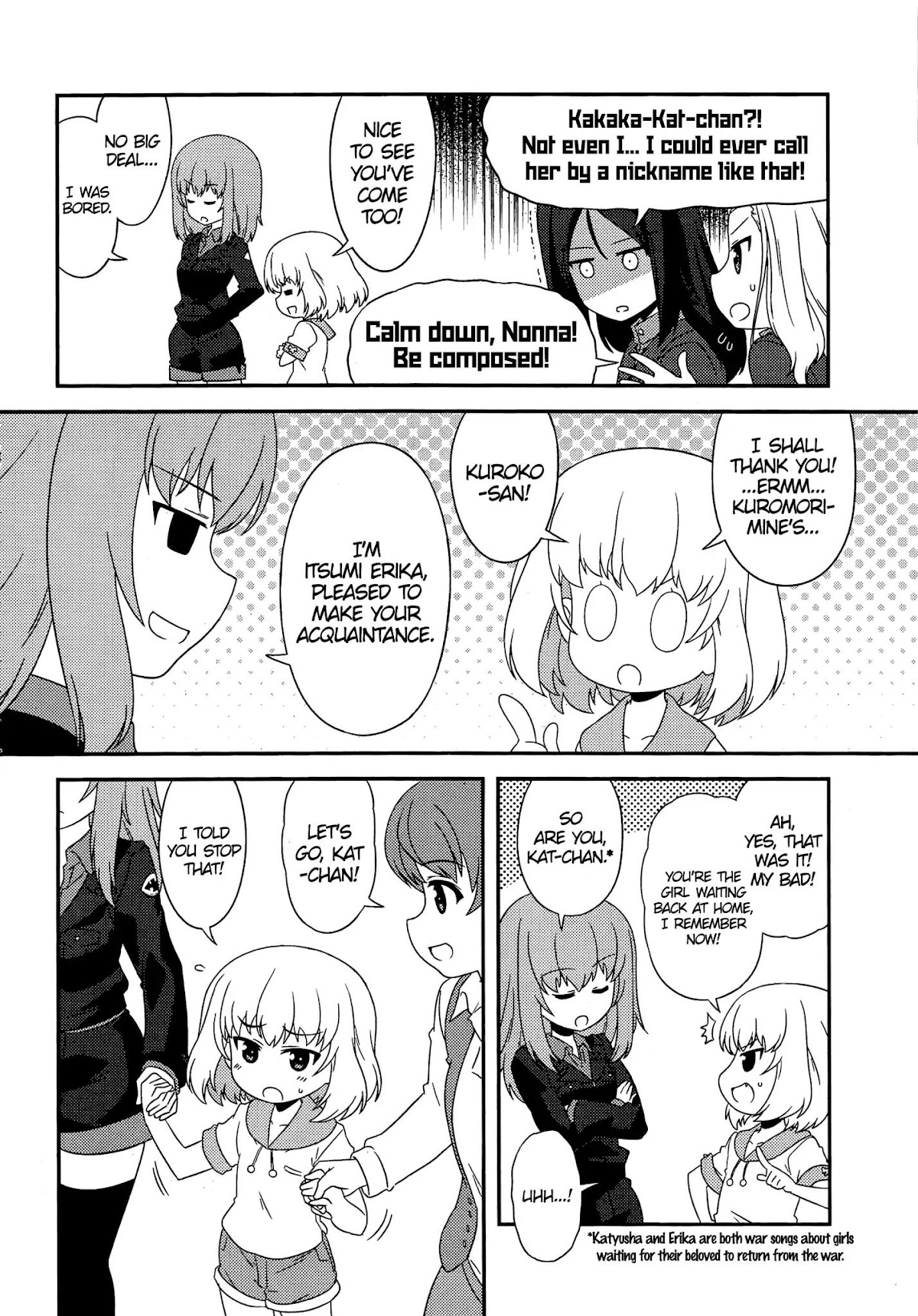 Girls & Panzer - Motto Love Love Sakusen desu! Chapter 37 page 8 - Chapter 37: It's the Katyusha Diary! (Part 2)