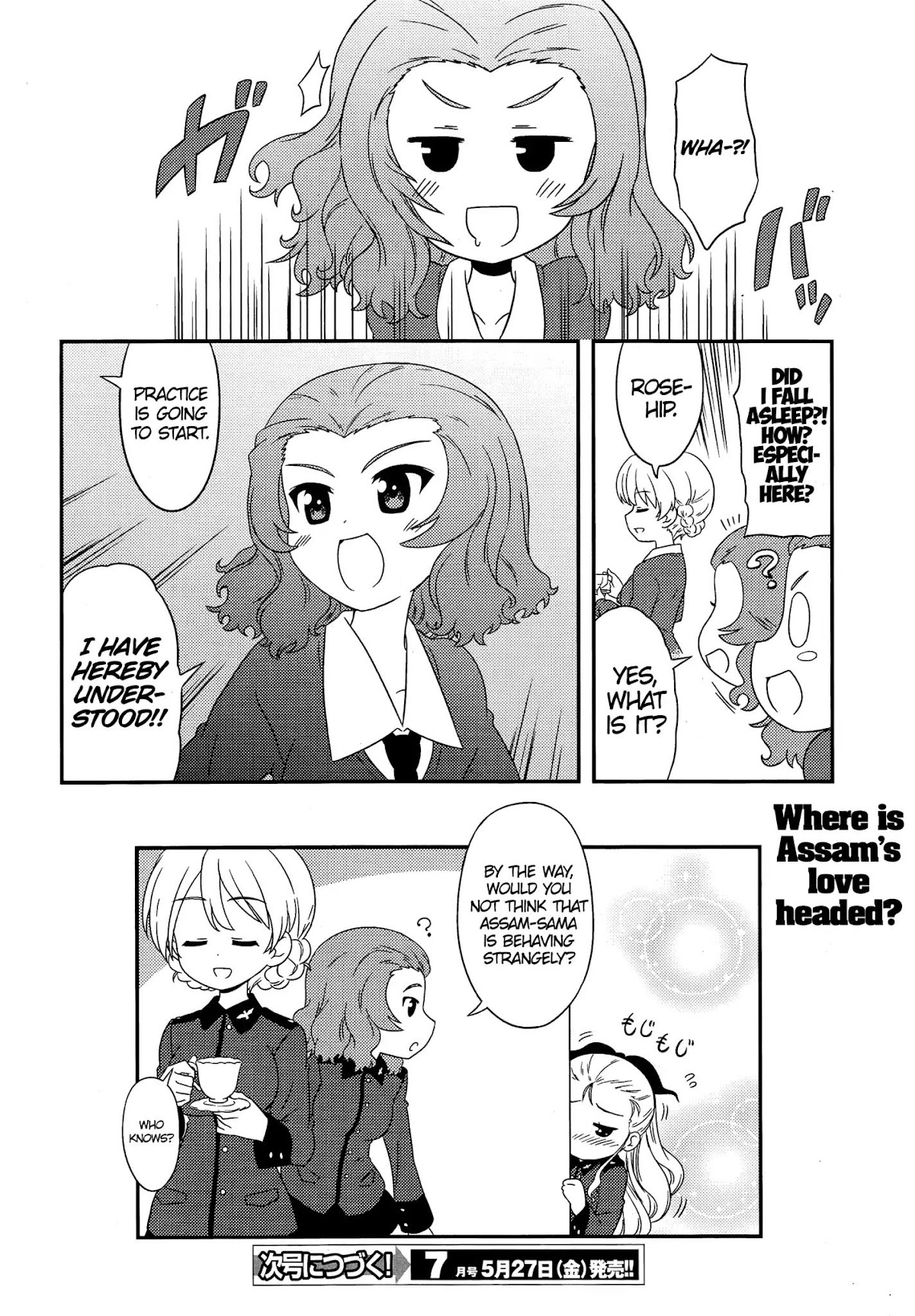 Girls & Panzer - Motto Love Love Sakusen desu! Chapter 38 page 10 - Chapter 38: It is tracking Darjeeling-sama!