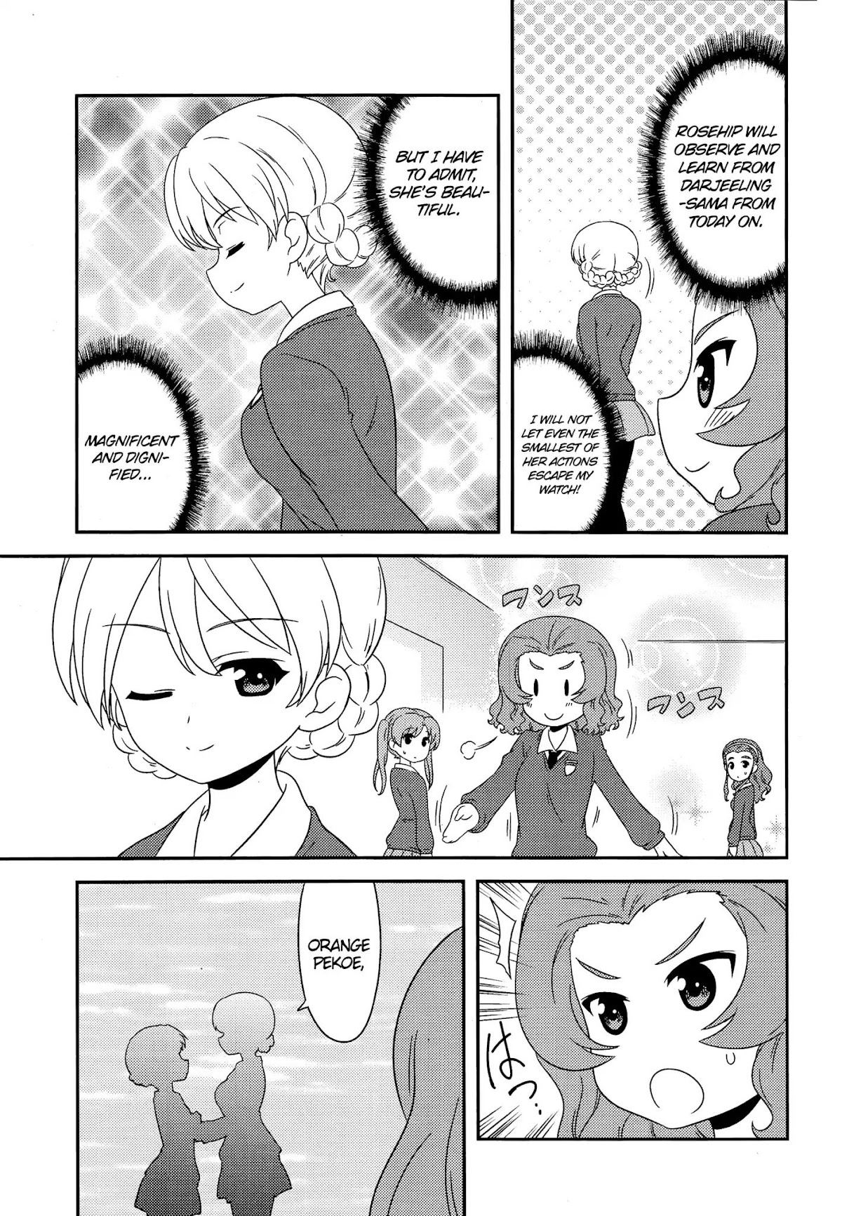 Girls & Panzer - Motto Love Love Sakusen desu! Chapter 38 page 3 - Chapter 38: It is tracking Darjeeling-sama!
