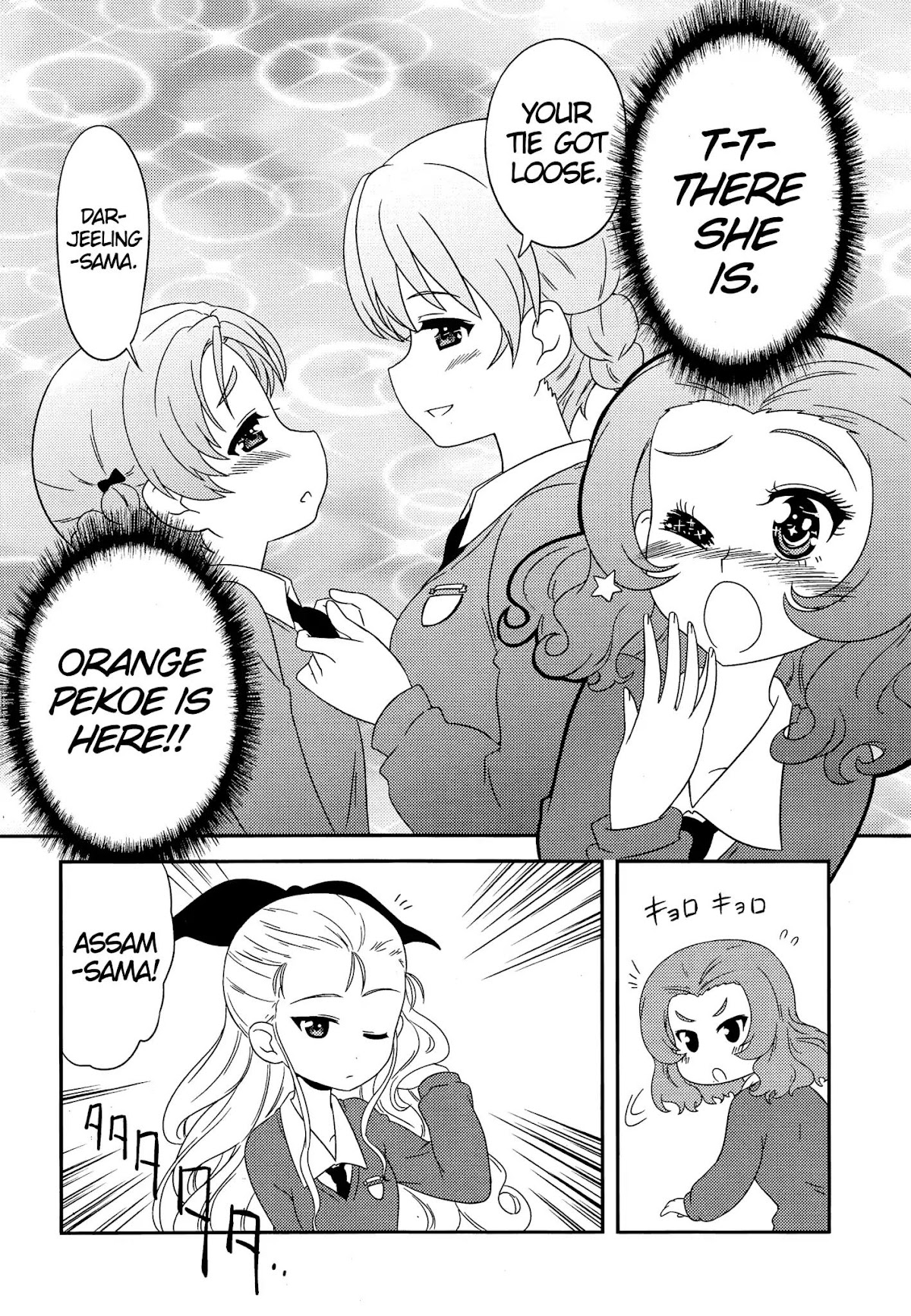 Girls & Panzer - Motto Love Love Sakusen desu! Chapter 38 page 4 - Chapter 38: It is tracking Darjeeling-sama!