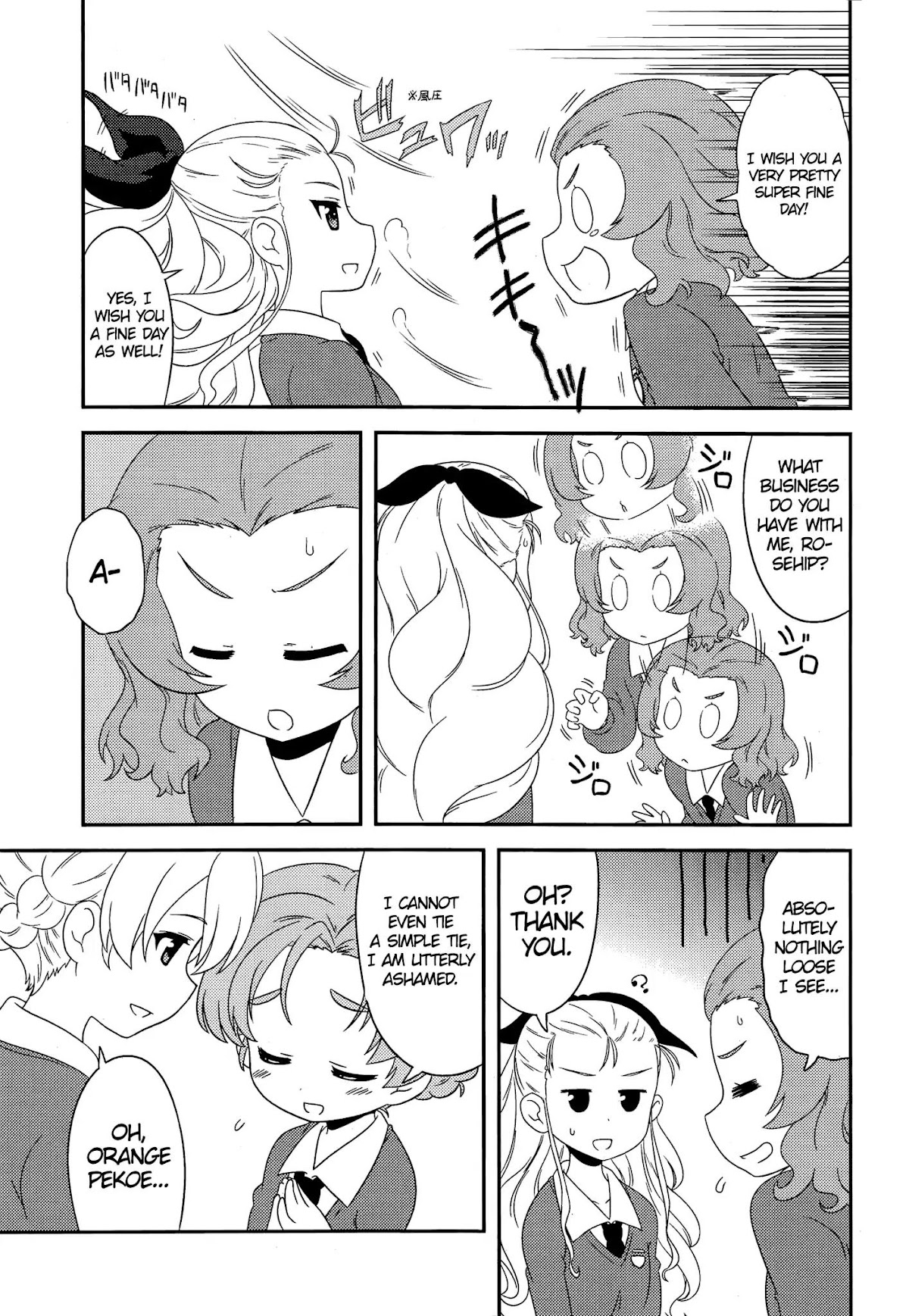 Girls & Panzer - Motto Love Love Sakusen desu! Chapter 38 page 5 - Chapter 38: It is tracking Darjeeling-sama!