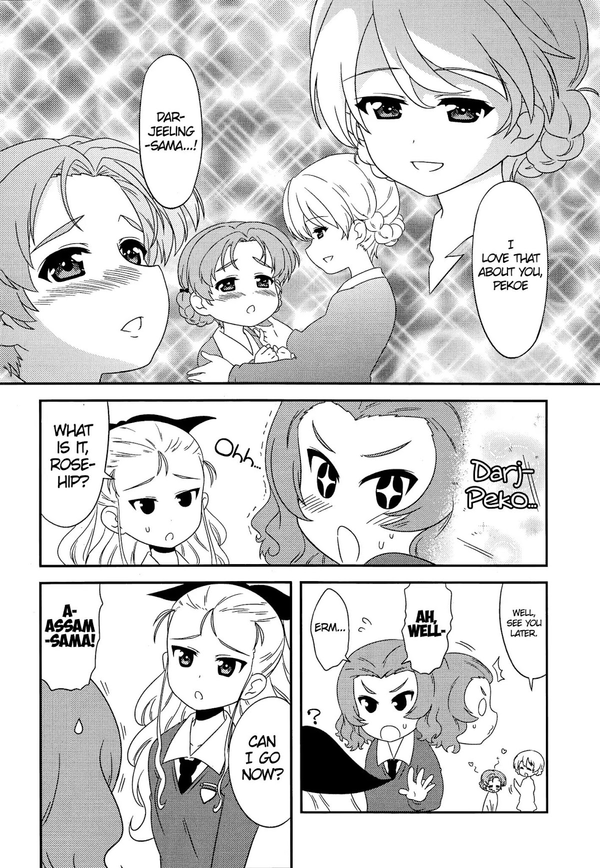 Girls & Panzer - Motto Love Love Sakusen desu! Chapter 38 page 6 - Chapter 38: It is tracking Darjeeling-sama!