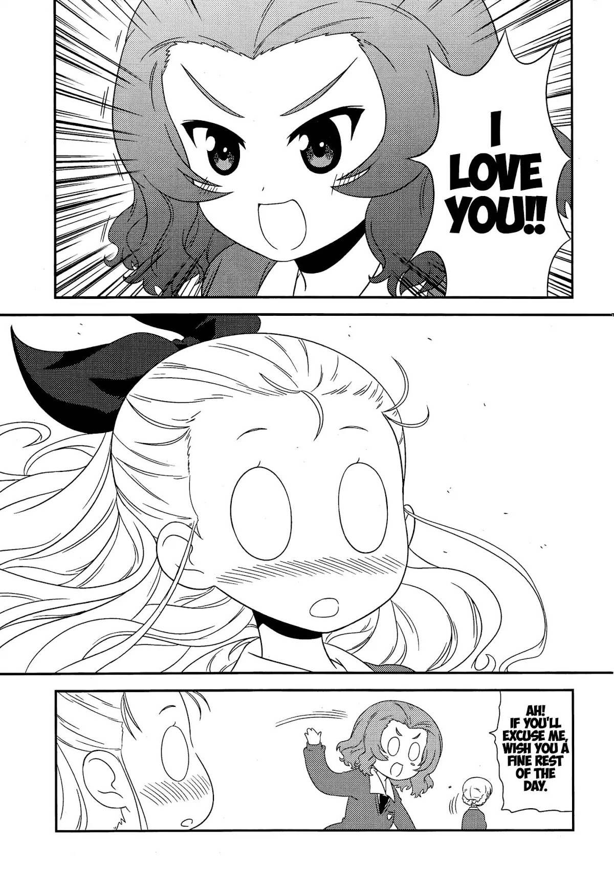 Girls & Panzer - Motto Love Love Sakusen desu! Chapter 38 page 7 - Chapter 38: It is tracking Darjeeling-sama!