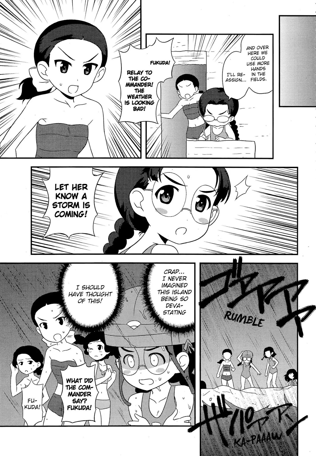 Girls & Panzer - Motto Love Love Sakusen desu! Chapter 39 page 14 - Chapter 39: It is the unexpeted Chihatan Island!