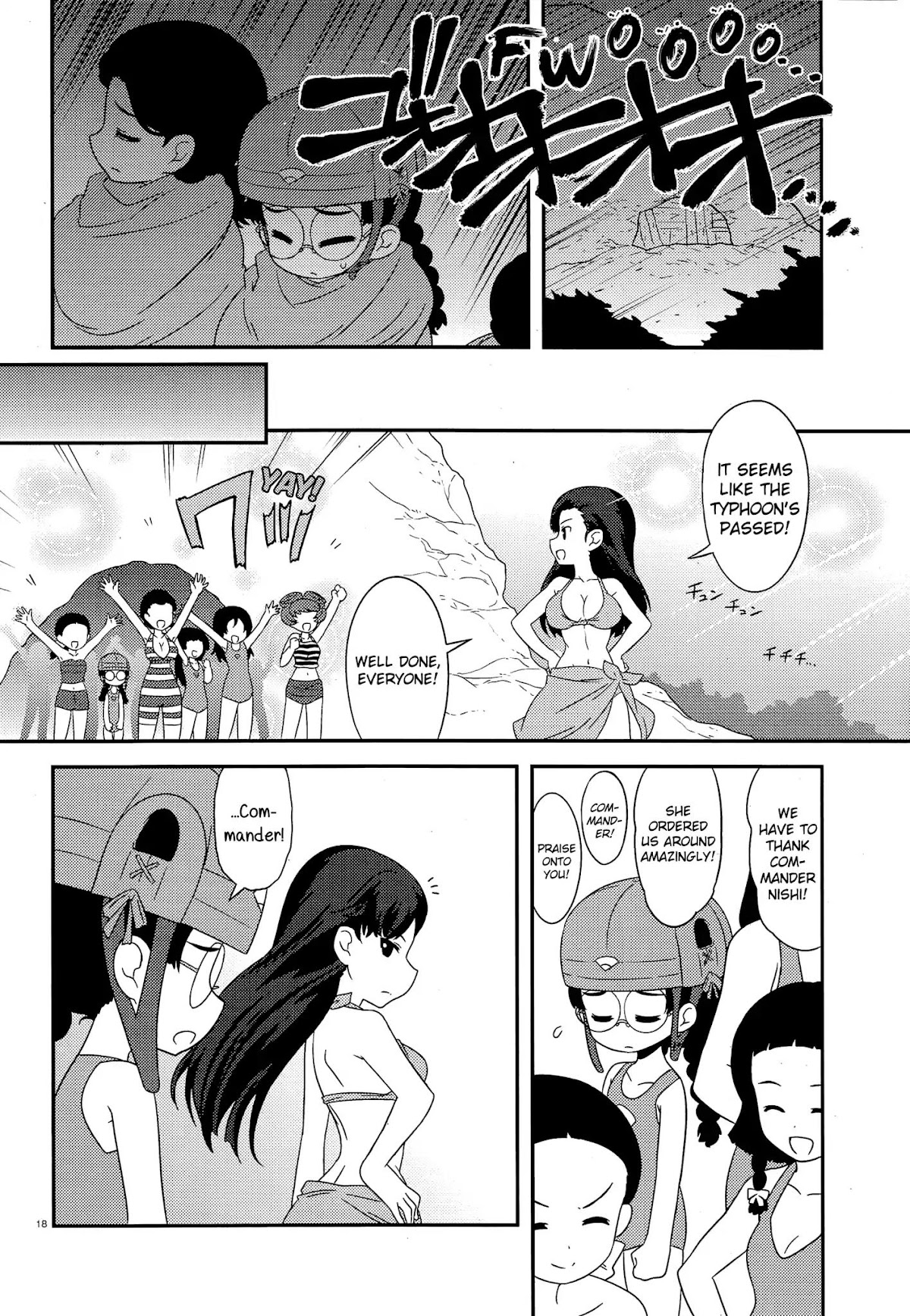 Girls & Panzer - Motto Love Love Sakusen desu! Chapter 39 page 17 - Chapter 39: It is the unexpeted Chihatan Island!