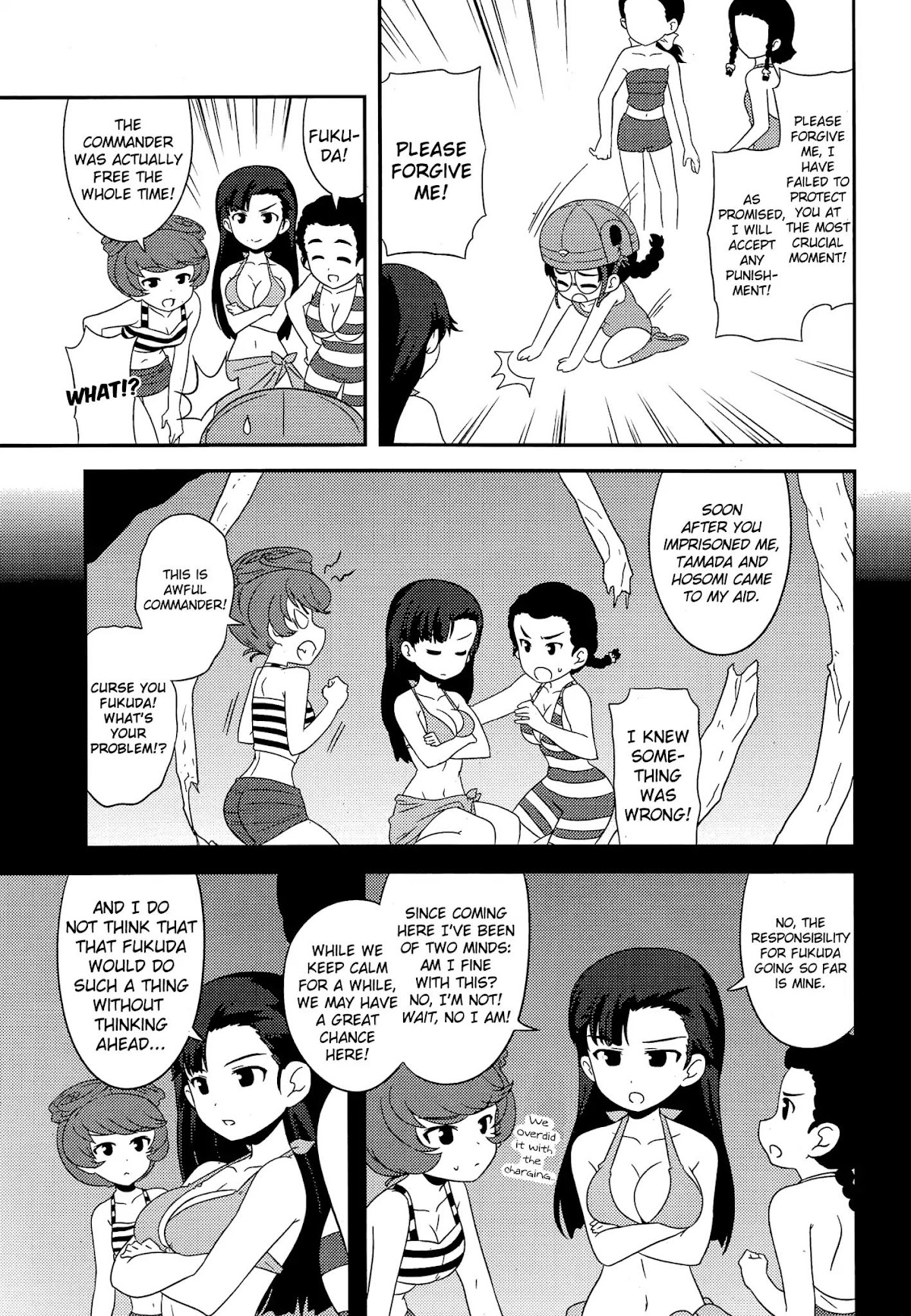 Girls & Panzer - Motto Love Love Sakusen desu! Chapter 39 page 18 - Chapter 39: It is the unexpeted Chihatan Island!