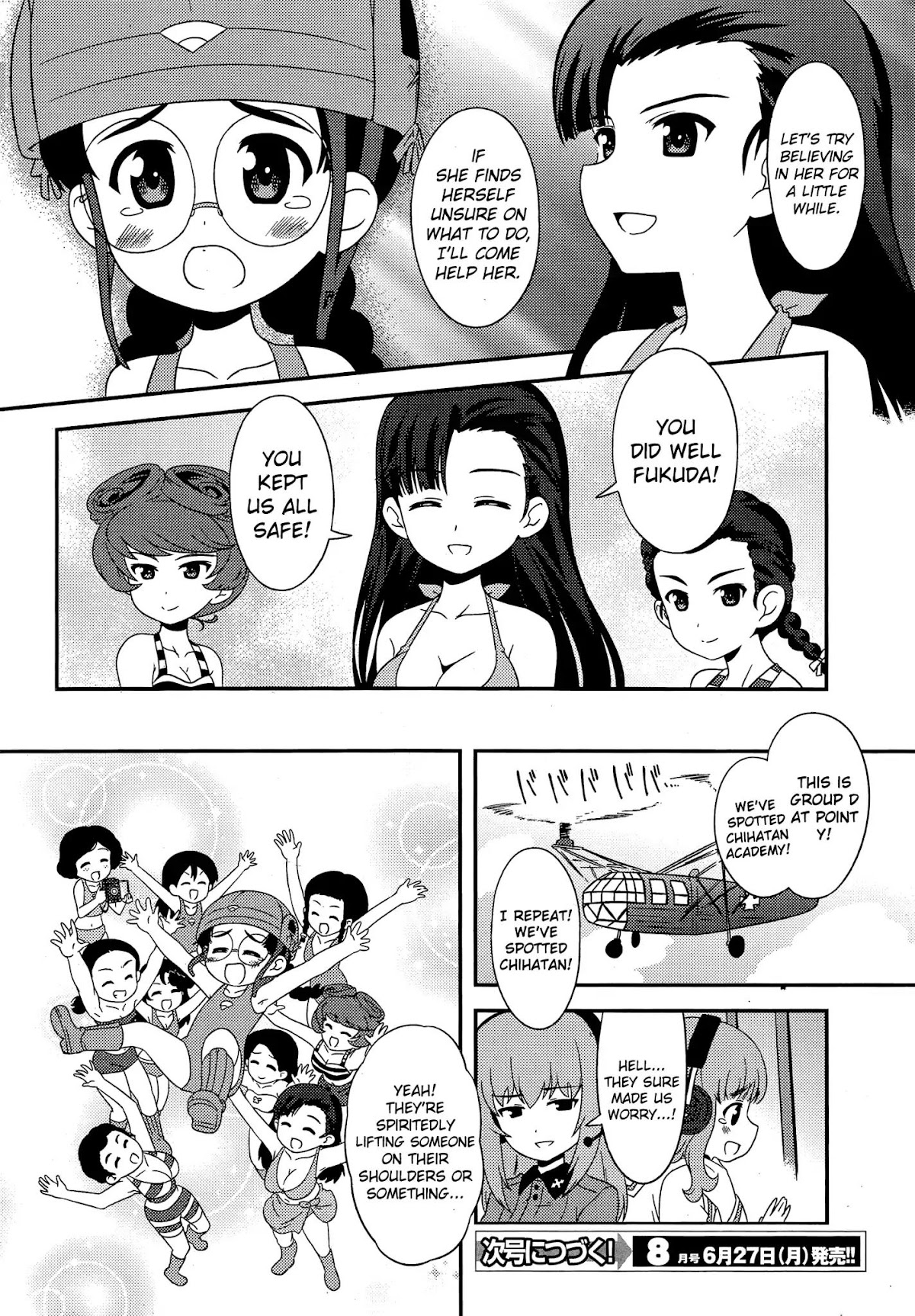 Girls & Panzer - Motto Love Love Sakusen desu! Chapter 39 page 19 - Chapter 39: It is the unexpeted Chihatan Island!