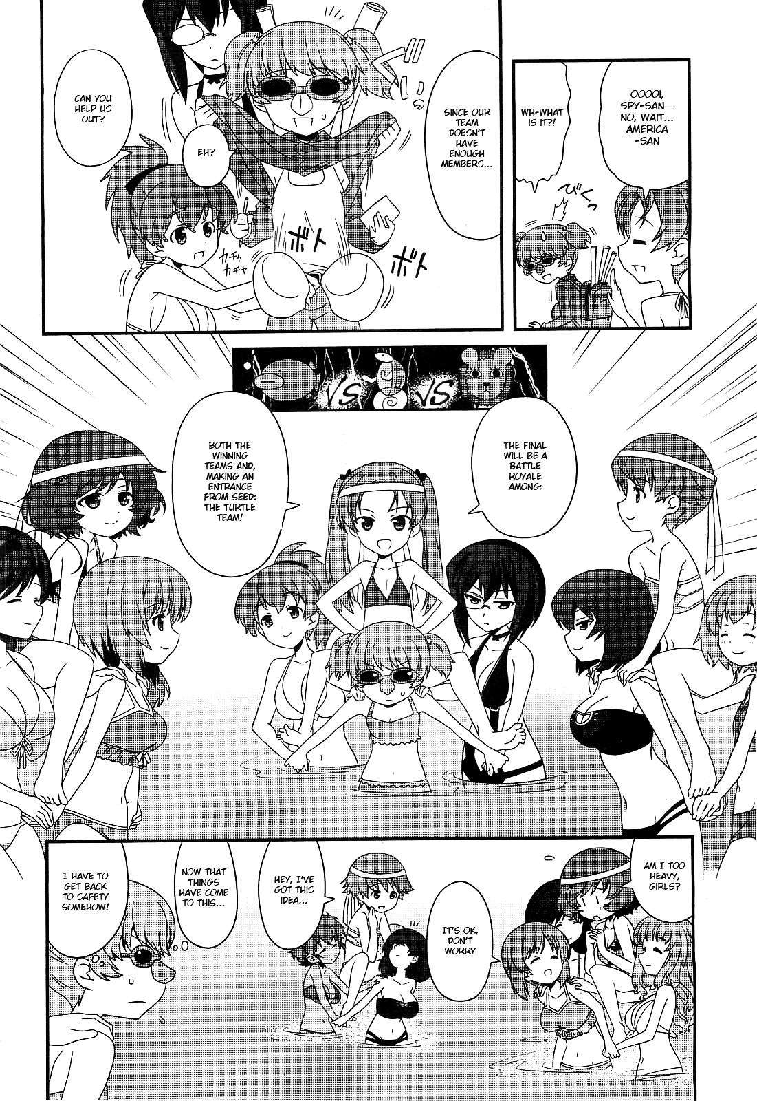 Girls & Panzer - Motto Love Love Sakusen desu! Chapter 4 page 10 - Chapter 4 : More Summer in Ooarai!