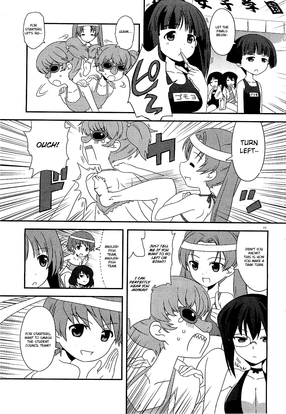 Girls & Panzer - Motto Love Love Sakusen desu! Chapter 4 page 11 - Chapter 4 : More Summer in Ooarai!
