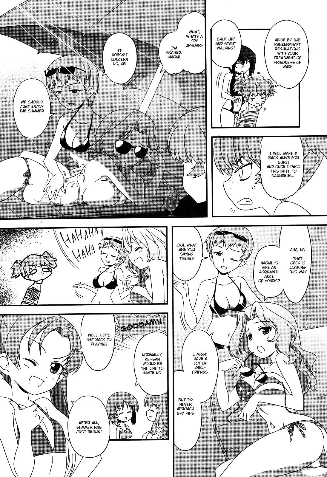 Girls & Panzer - Motto Love Love Sakusen desu! Chapter 4 page 14 - Chapter 4 : More Summer in Ooarai!