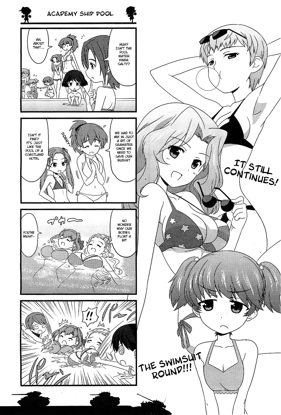 Girls & Panzer - Motto Love Love Sakusen desu! Chapter 4 page 15 - Chapter 4 : More Summer in Ooarai!