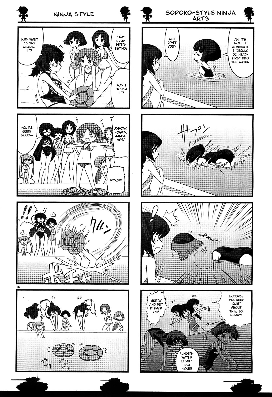 Girls & Panzer - Motto Love Love Sakusen desu! Chapter 4 page 16 - Chapter 4 : More Summer in Ooarai!