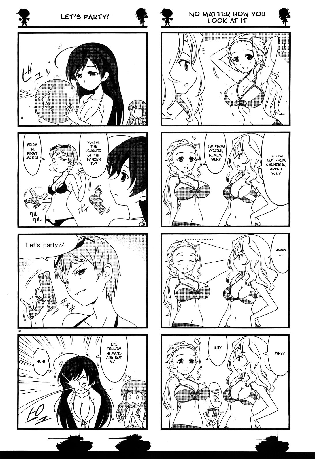 Girls & Panzer - Motto Love Love Sakusen desu! Chapter 4 page 18 - Chapter 4 : More Summer in Ooarai!