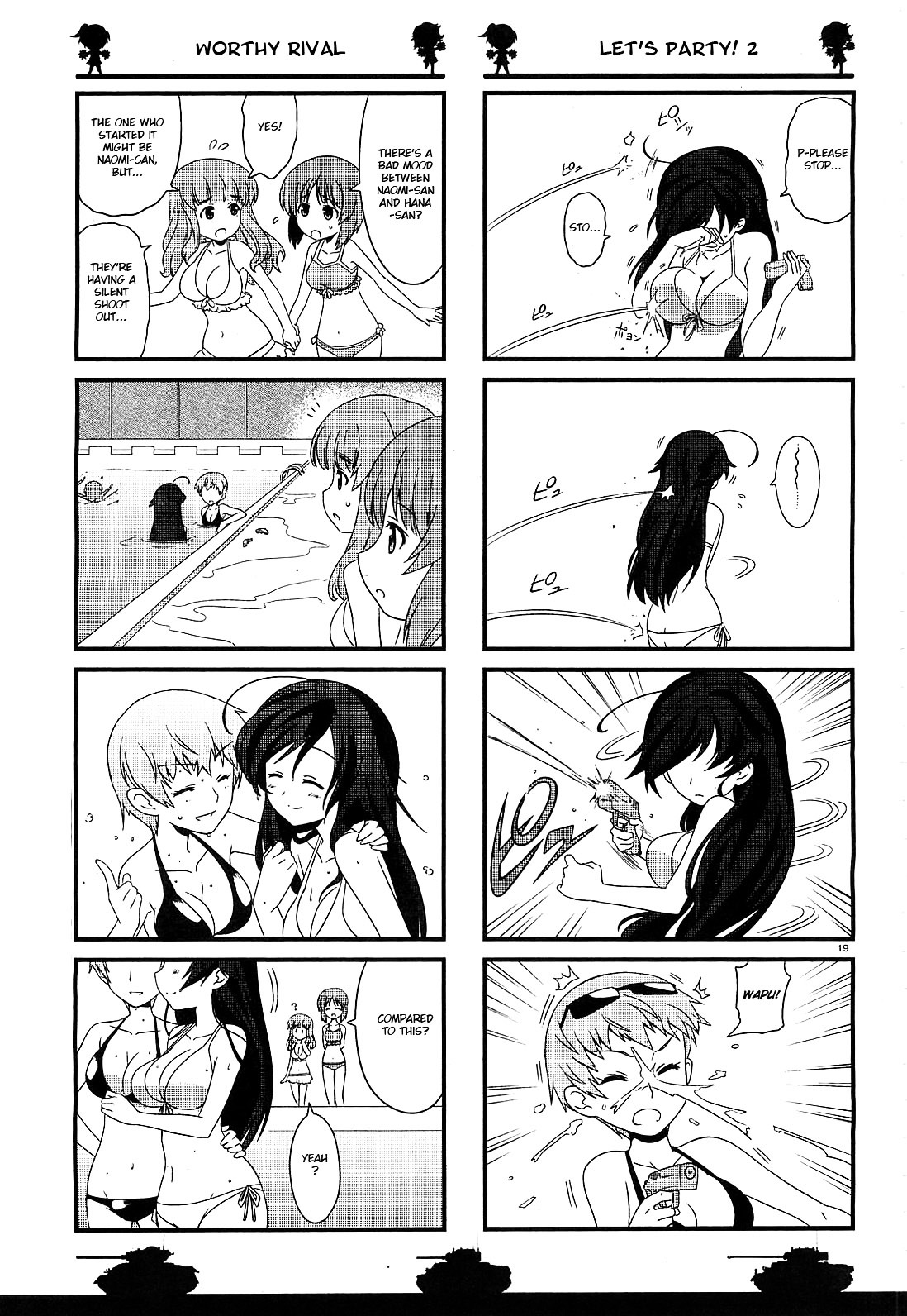 Girls & Panzer - Motto Love Love Sakusen desu! Chapter 4 page 19 - Chapter 4 : More Summer in Ooarai!